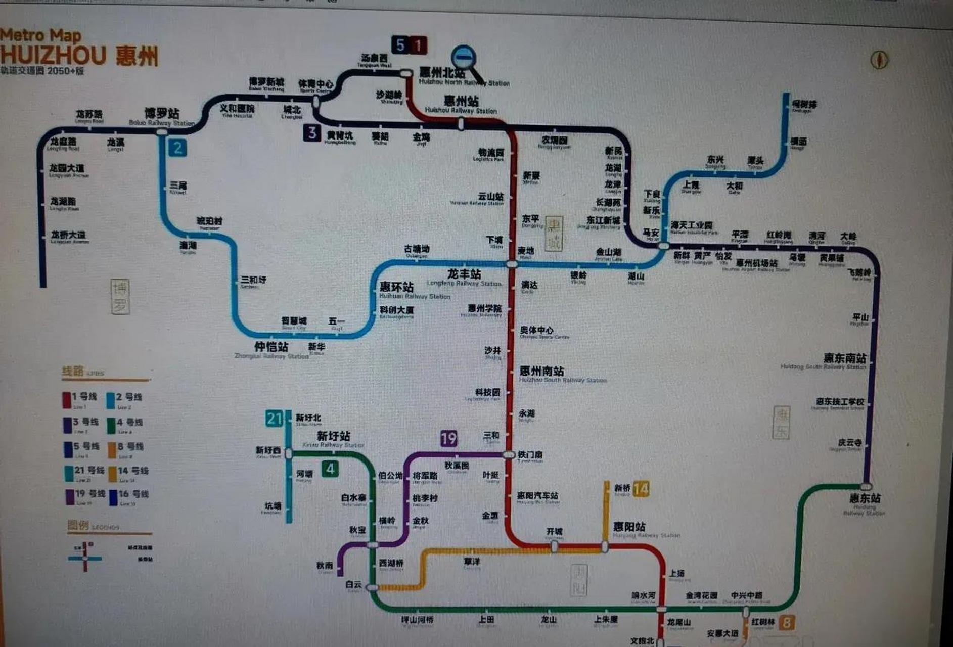 广东惠州地铁线路图图片