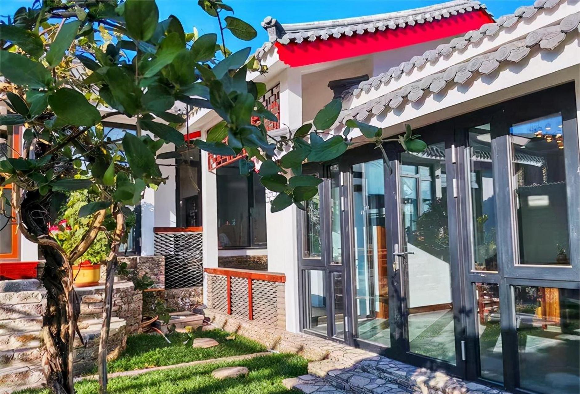 天津蓟县西井峪后院精品民宿,绿植爬上屋顶,风头直逼莫干山美宿