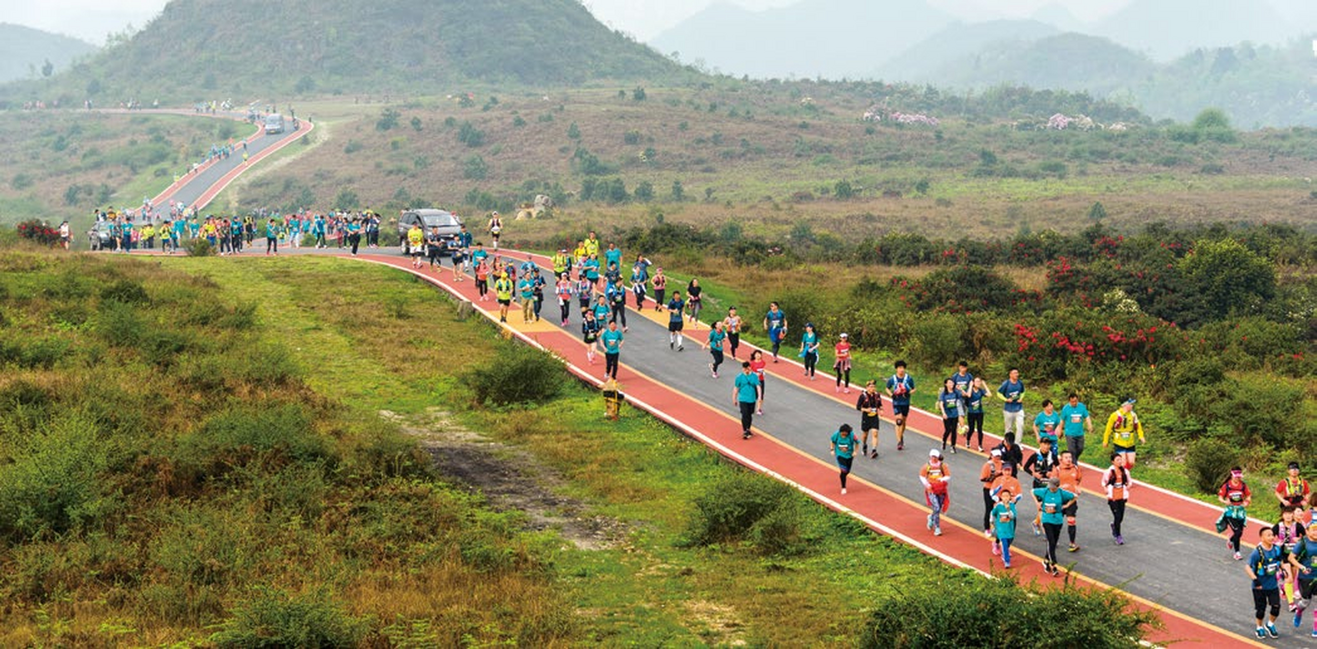【"磅礴乌蒙花海毕节"山地康养体育旅游黄金线路】线路:九洞天风景