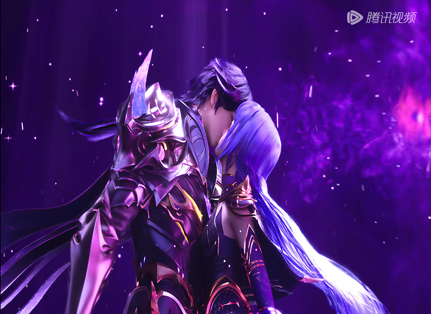 当众狂撒狗粮,一剑秒杀七阶嗜血贝塔,真是帅气#神印王座动画