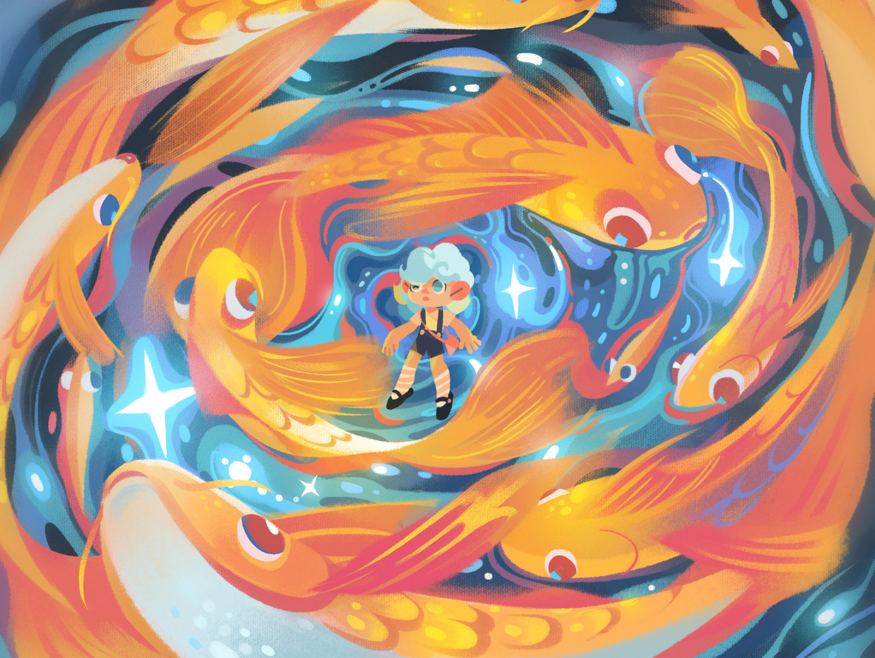 插画师:鬼画胡子 #美术# #美术作品# #美术集训避坑