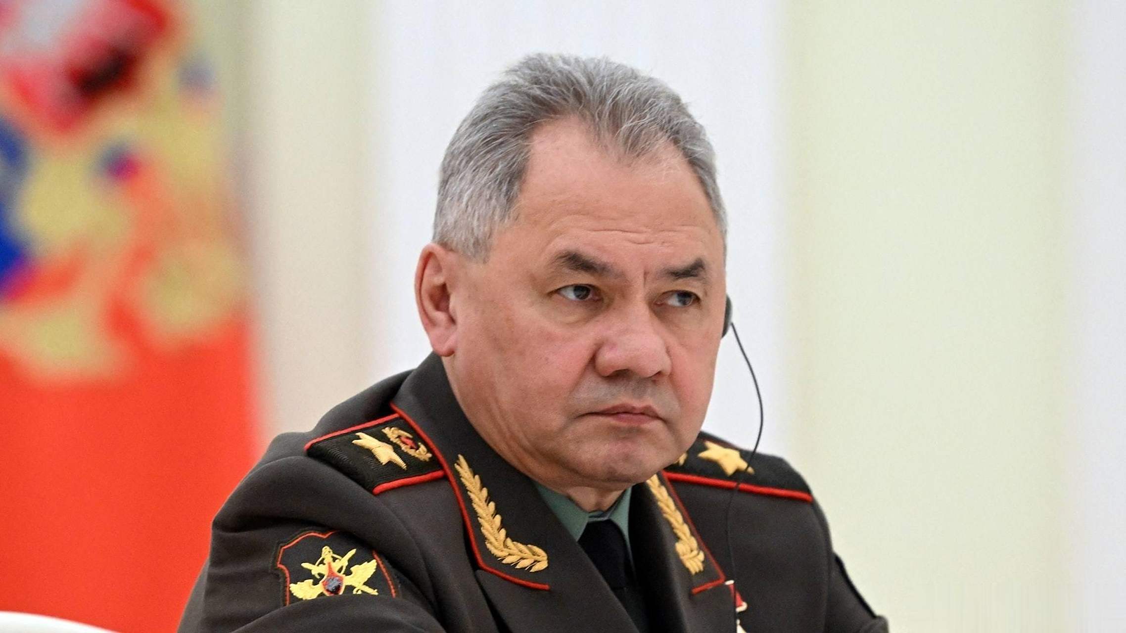 俄罗斯国防部长绍伊古4月28日在印度新德里举行的上海合作组织成员国