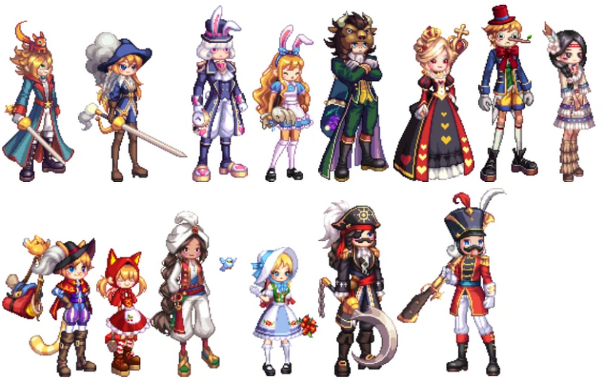 dnf:阿拉德探险记第11季专属-童话装扮套装(外观鉴赏) 女鬼剑的最好看