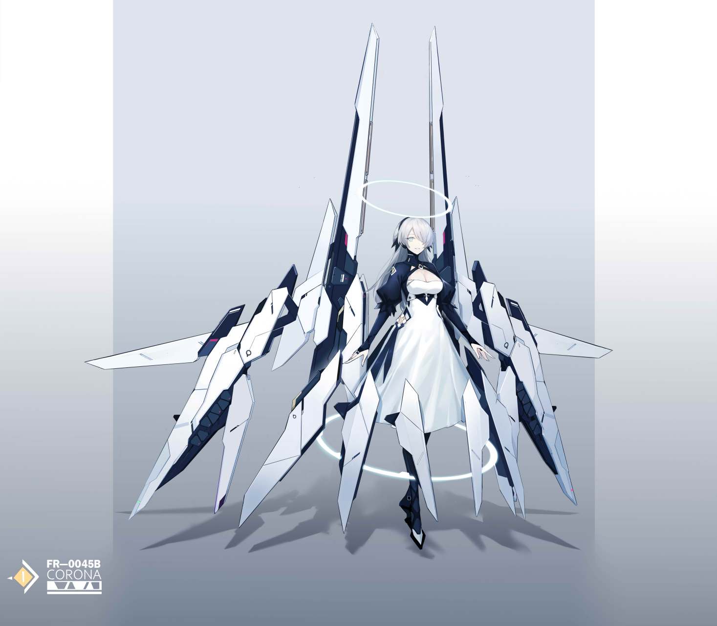 机甲少女战士,帅气吧[打call] #二次元少女美图# #二次元机甲少女美图