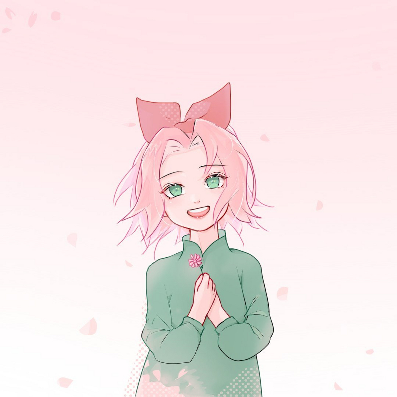 一组幼年时期的春野樱酱,这才是活泼可爱的樱酱呀!