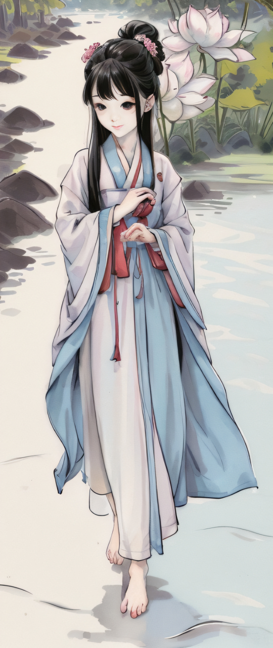 国画二次元#国风插画