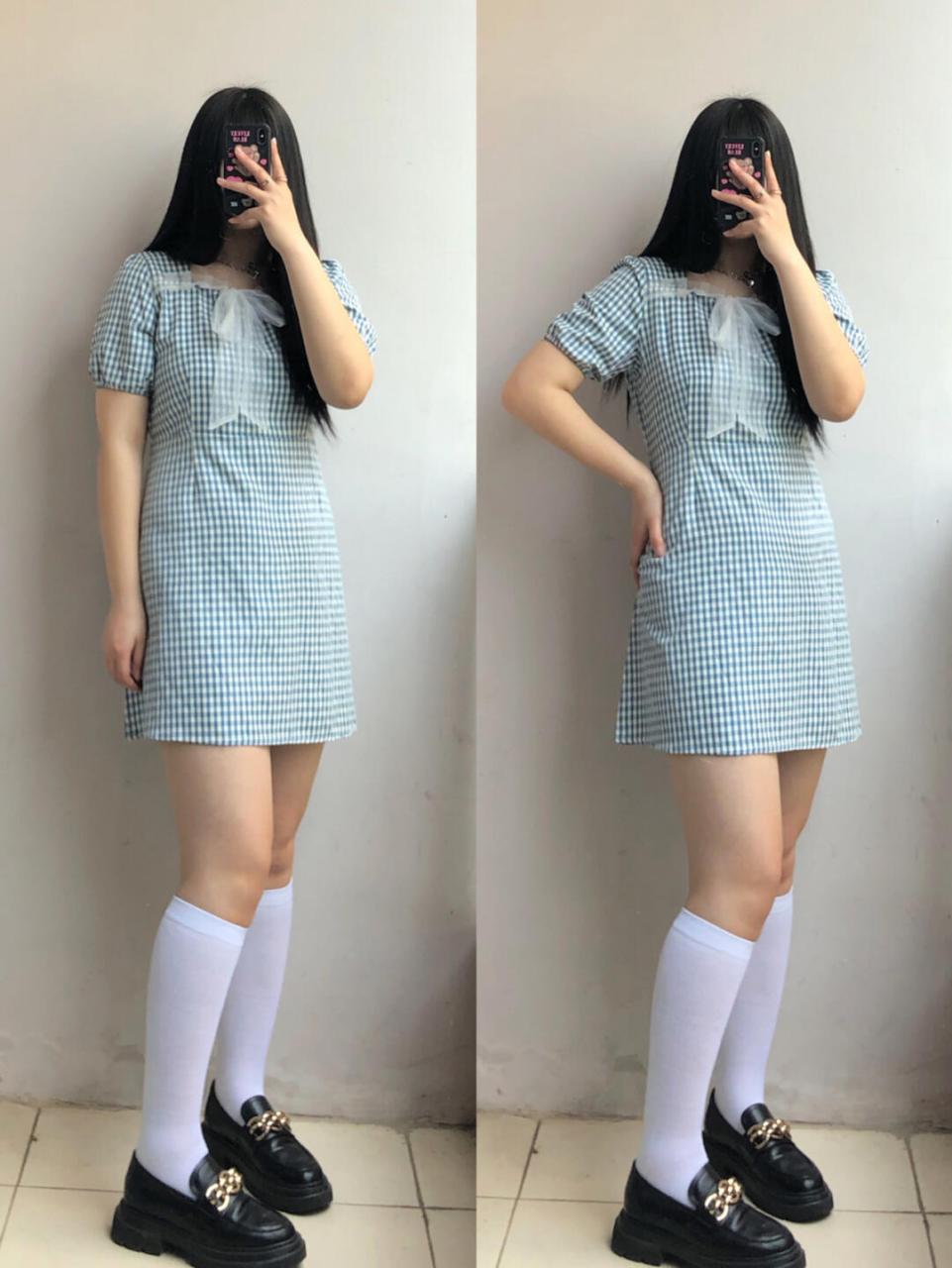 性价比很nice 整体比较显瘦 颜色也很适合哦 #显瘦连衣裙# 卡其色