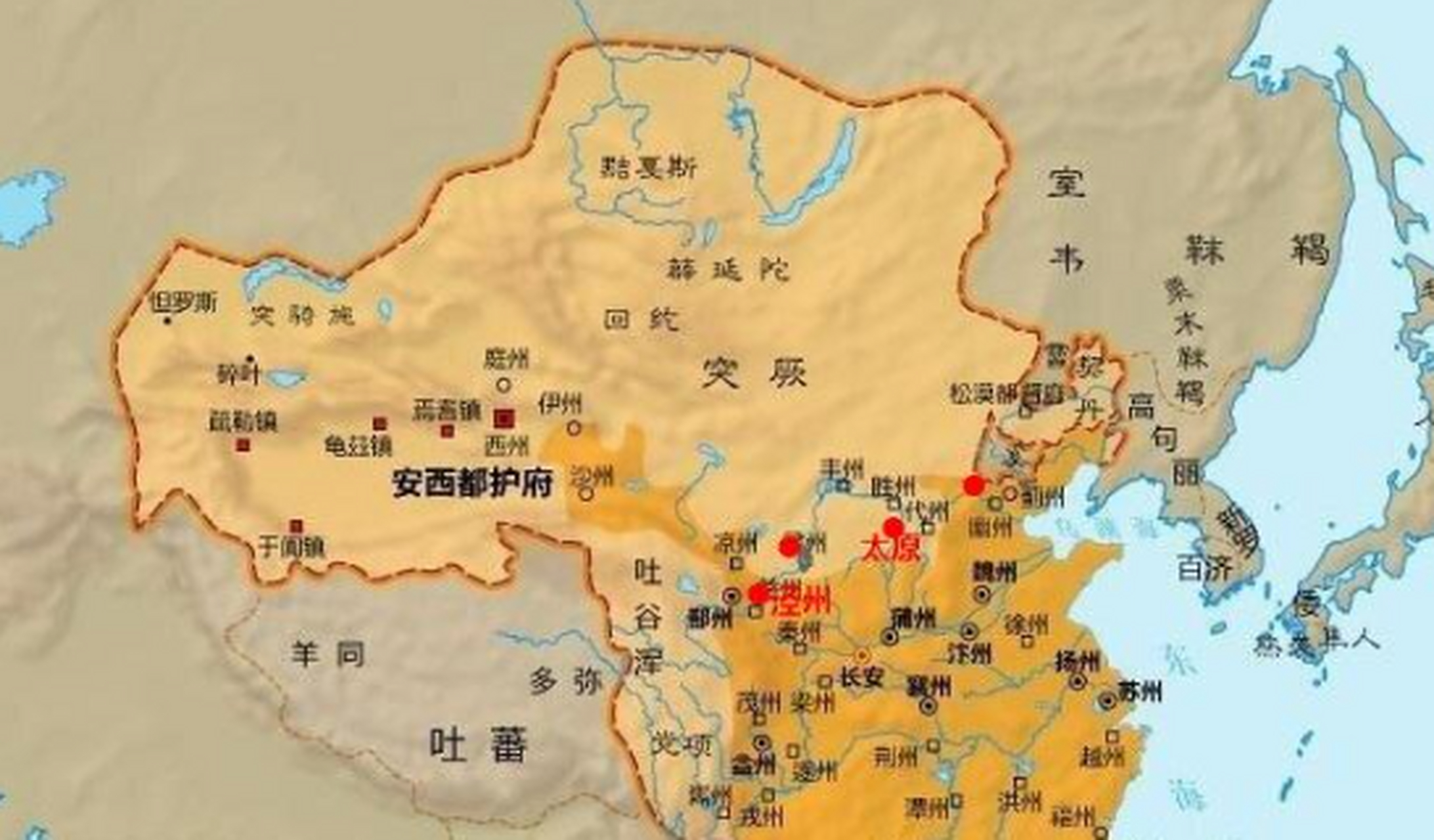 另外,玄武门之变让原太子派成员人人自危,燕王罗艺(曾的罪过李世民)