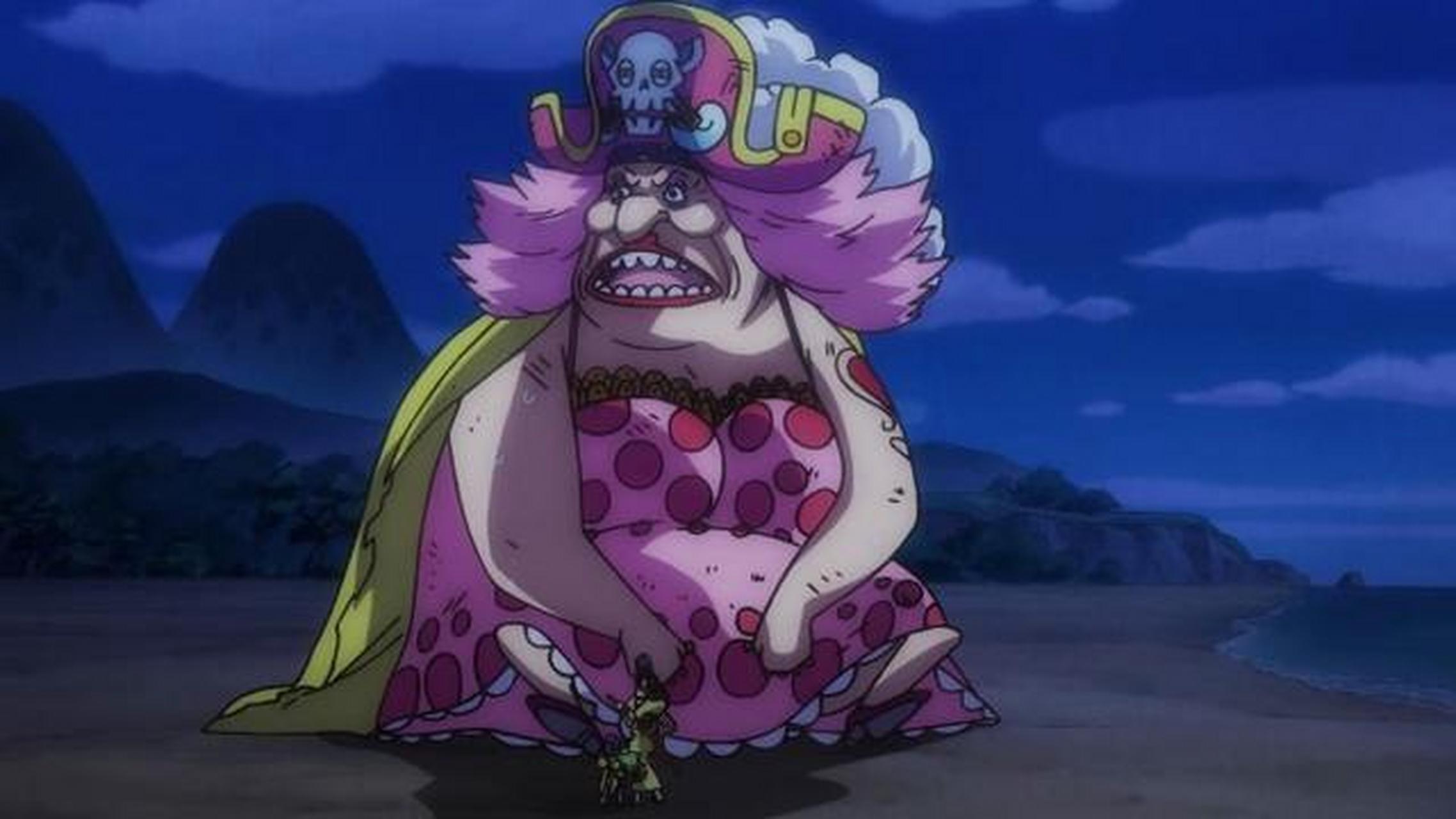 海贼王:和之国的大妈不是凶恶的四皇big mom,而是可爱的玲子!