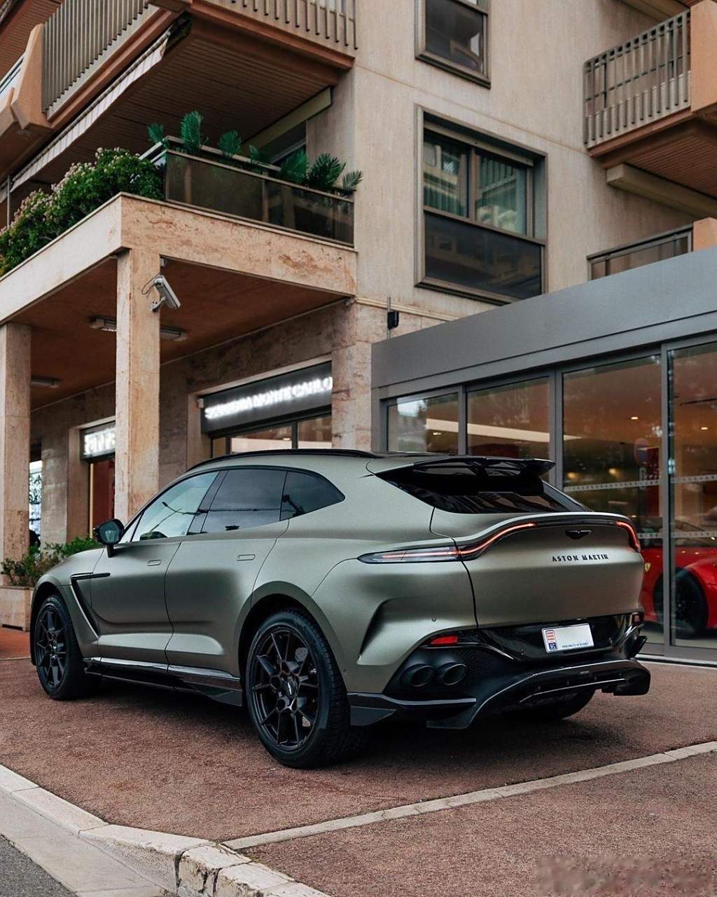aston martin dbx707 couleur satin titanium grey#阿斯顿·马丁dbx