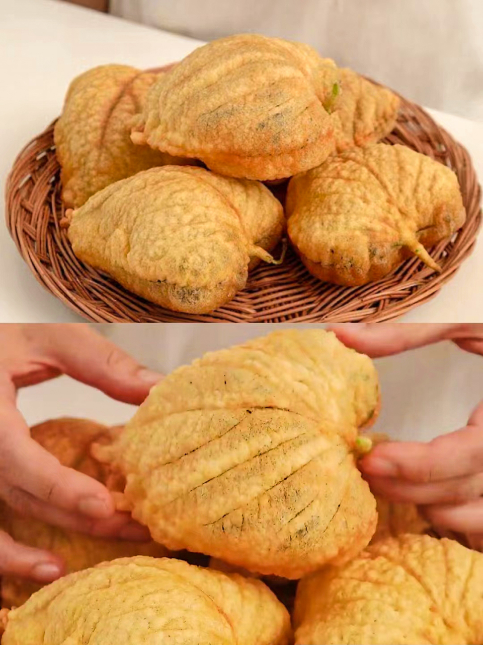 脆皮炸紫苏叶酥脆咸香,解锁紫苏新吃法太好吃啦,  食材: 10片紫苏叶|2