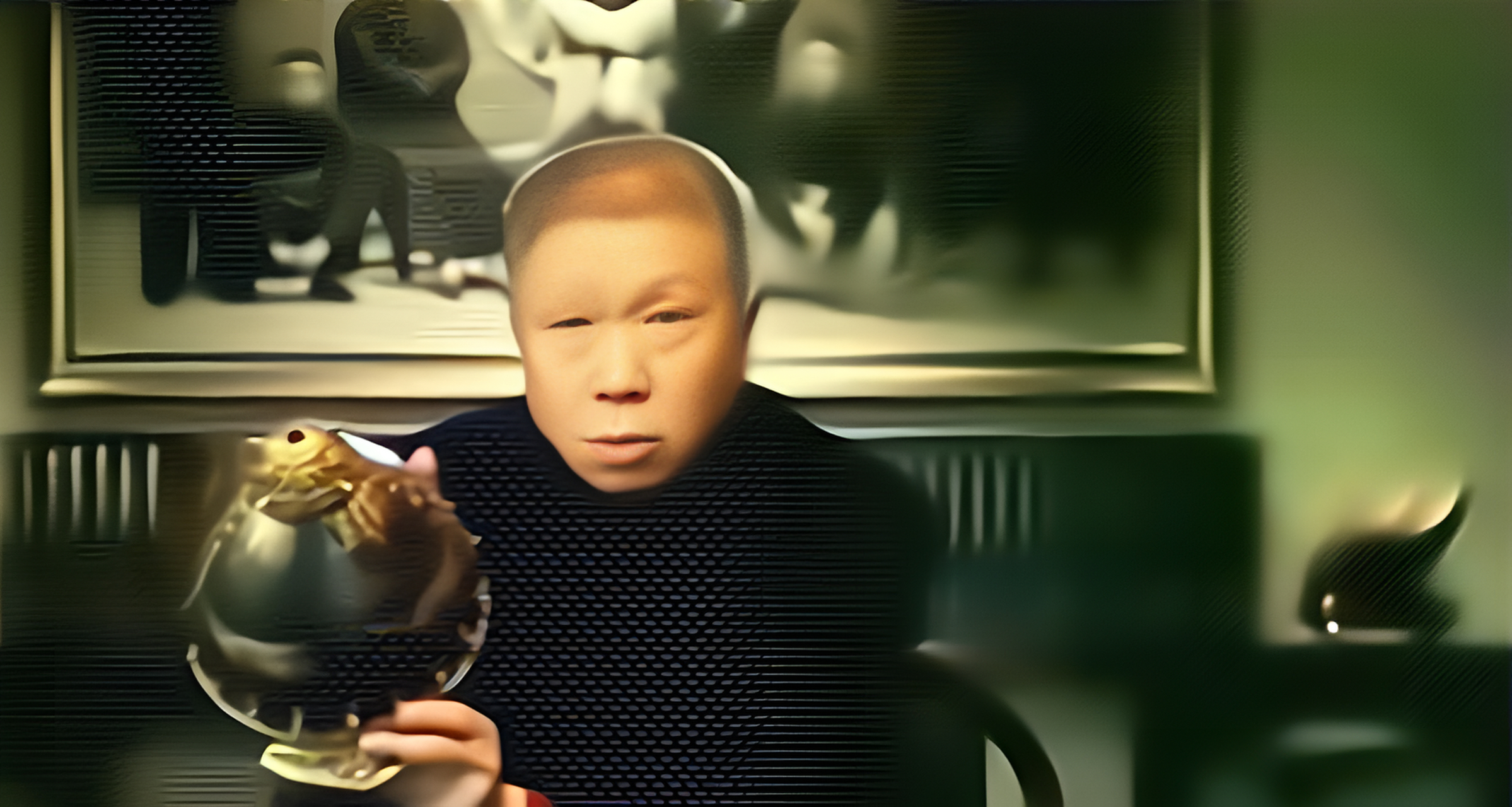 马未都在欧洲发现了一件非常有价值的"永乐皇帝头盔",因为卖家不知道