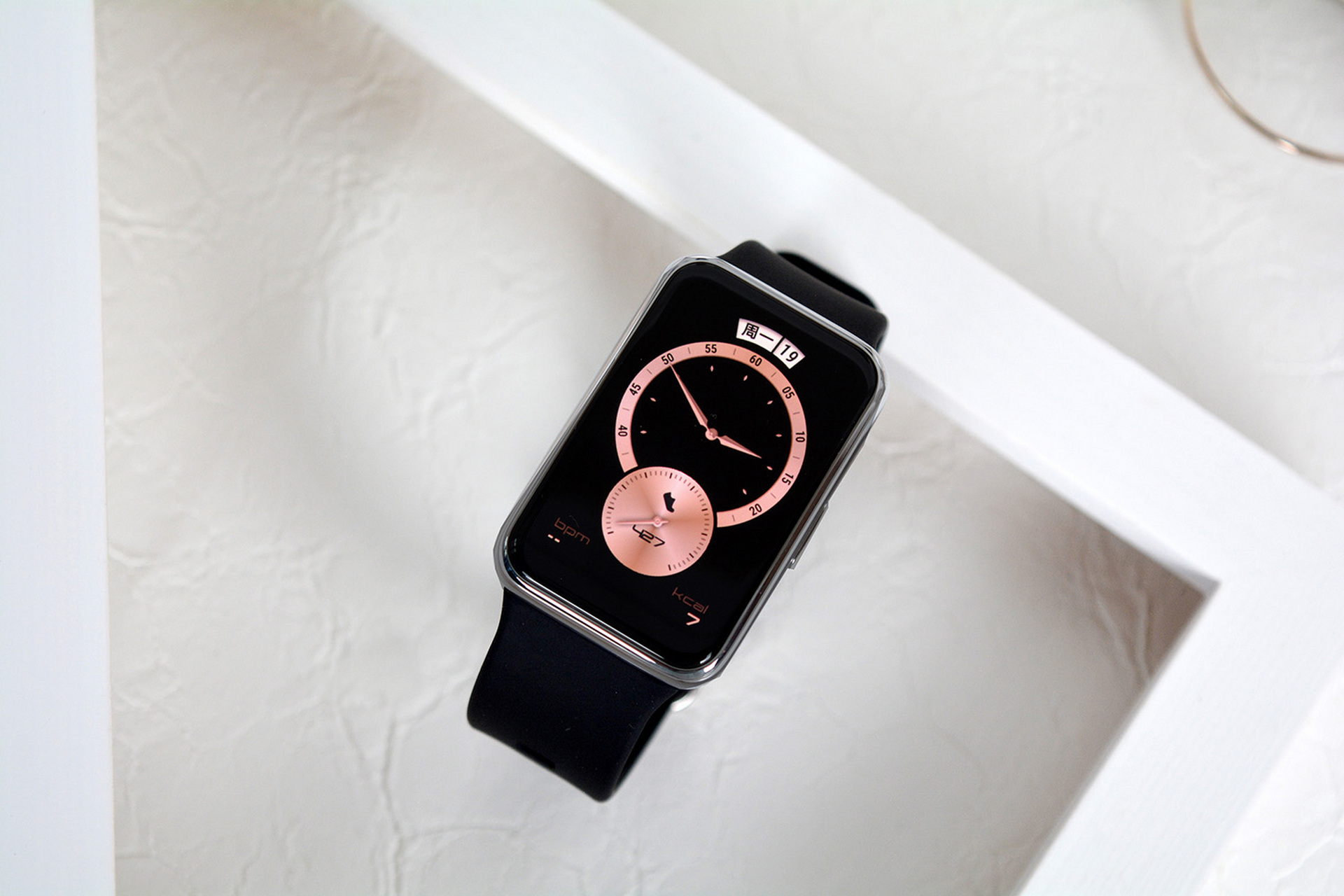 我一直在用的这款华为huawei watch fit 雅致版手表,给我的体验不像