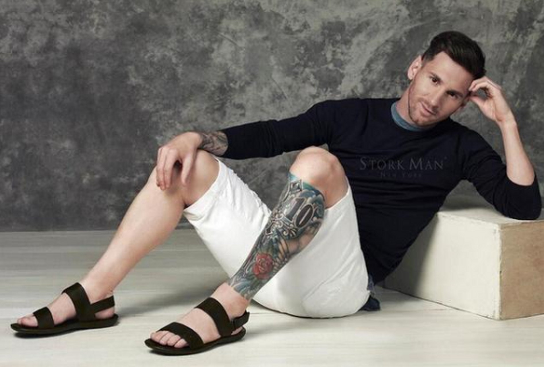 横看成岭侧成峰,远近高低各不同 #梅西的脚