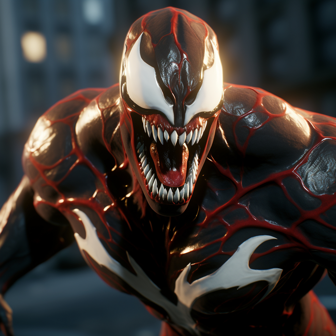 不同形态的毒液!#毒液# #ai绘画