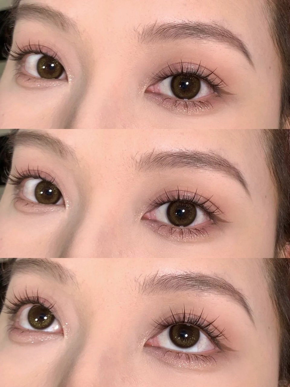 粉色系温柔桃花眼妆 ～ 本身我的眼睛是比较偏无神的 但是这个眼妆让