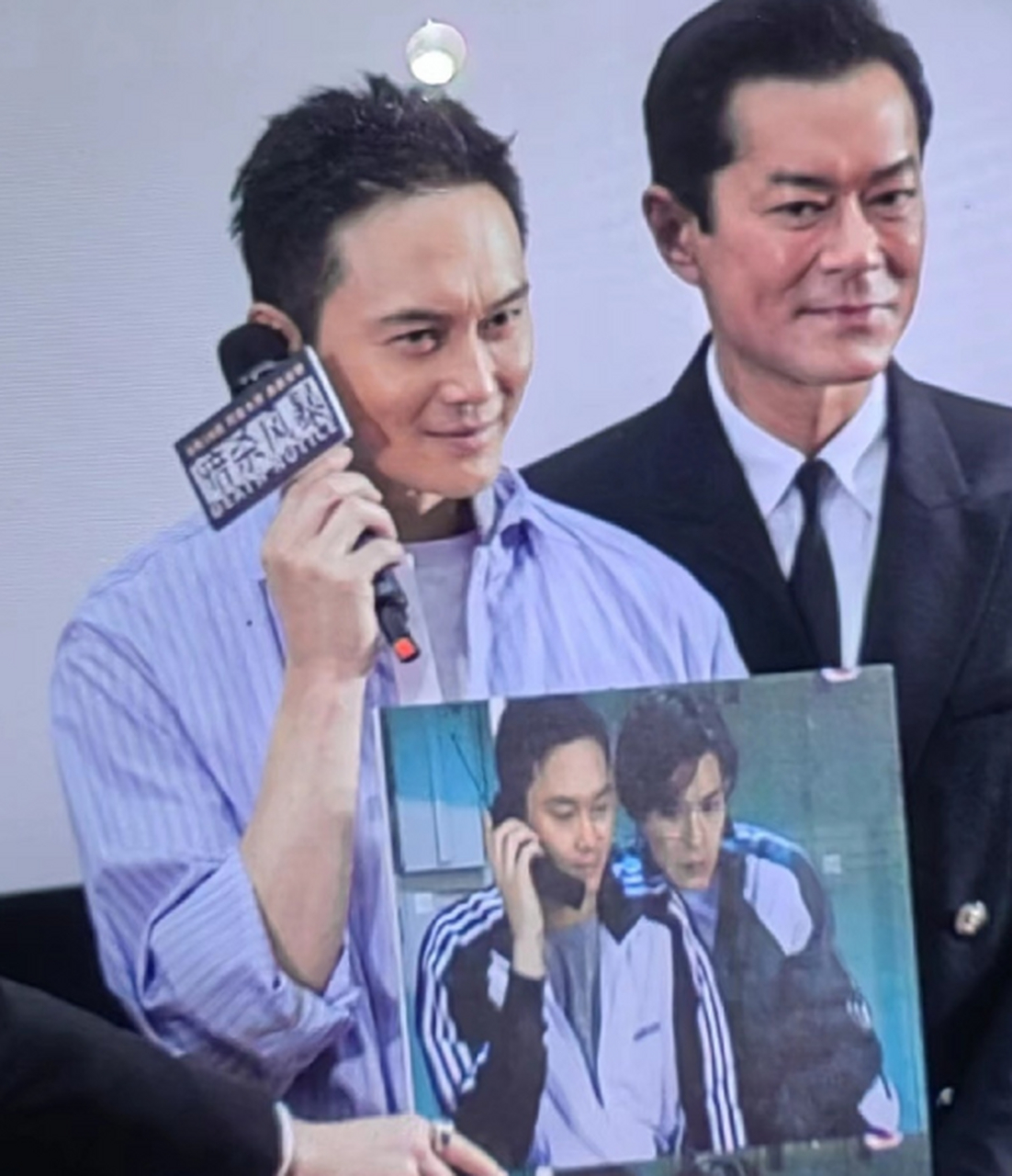 古天乐张智霖重现天地男儿动作#  《天地男儿》可真是回忆杀,1996年