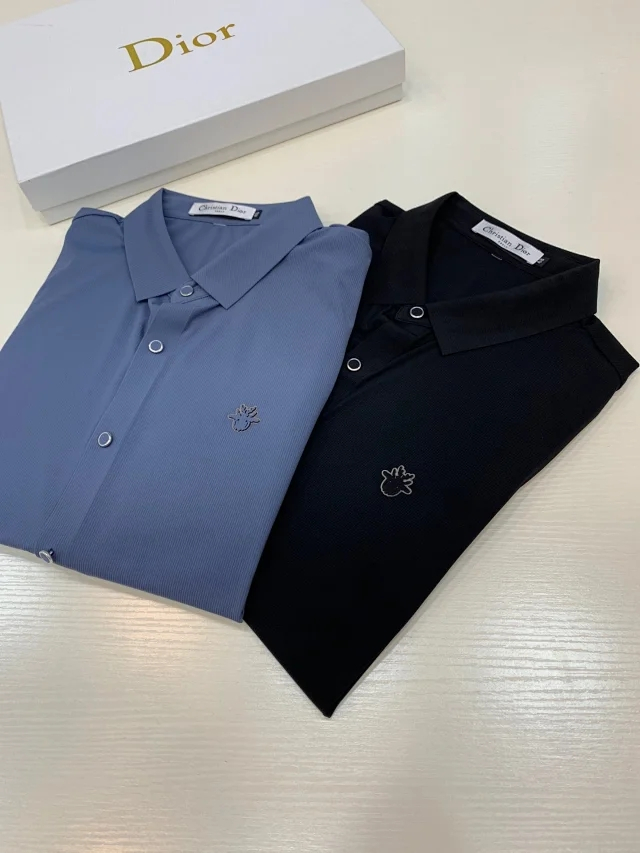 今日分享:迪奥衬衣 进口冰丝针织面料!摩登大气.