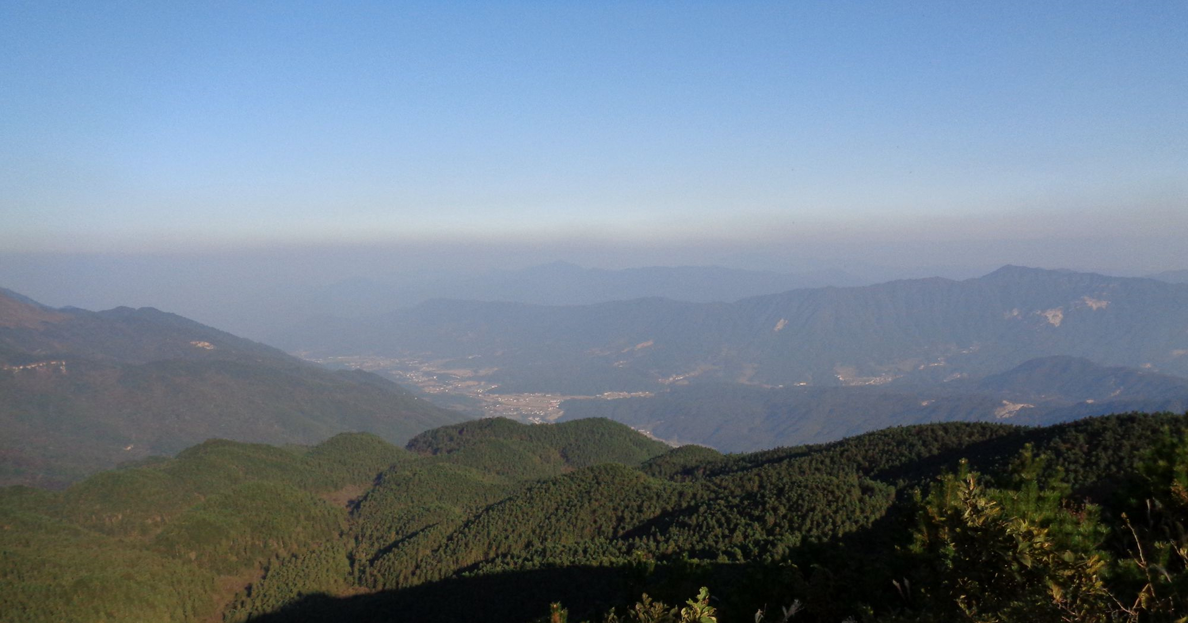 九岭山风景公园图片