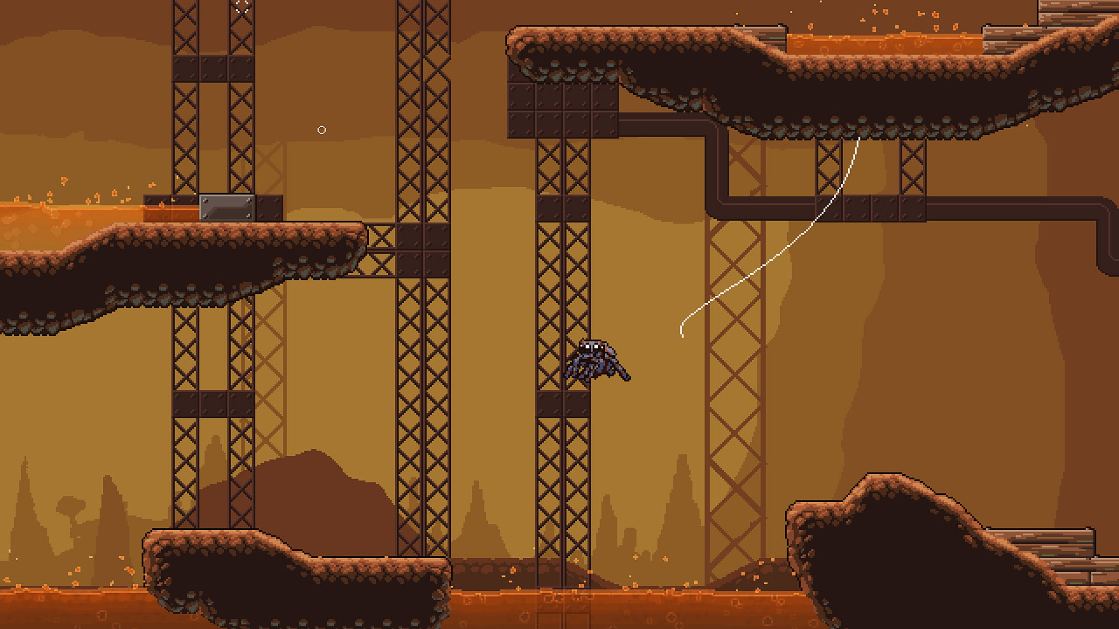 蜘蛛小游戏《webbed》好评如潮 #寻星计划# #匠心计划#不少人应该都