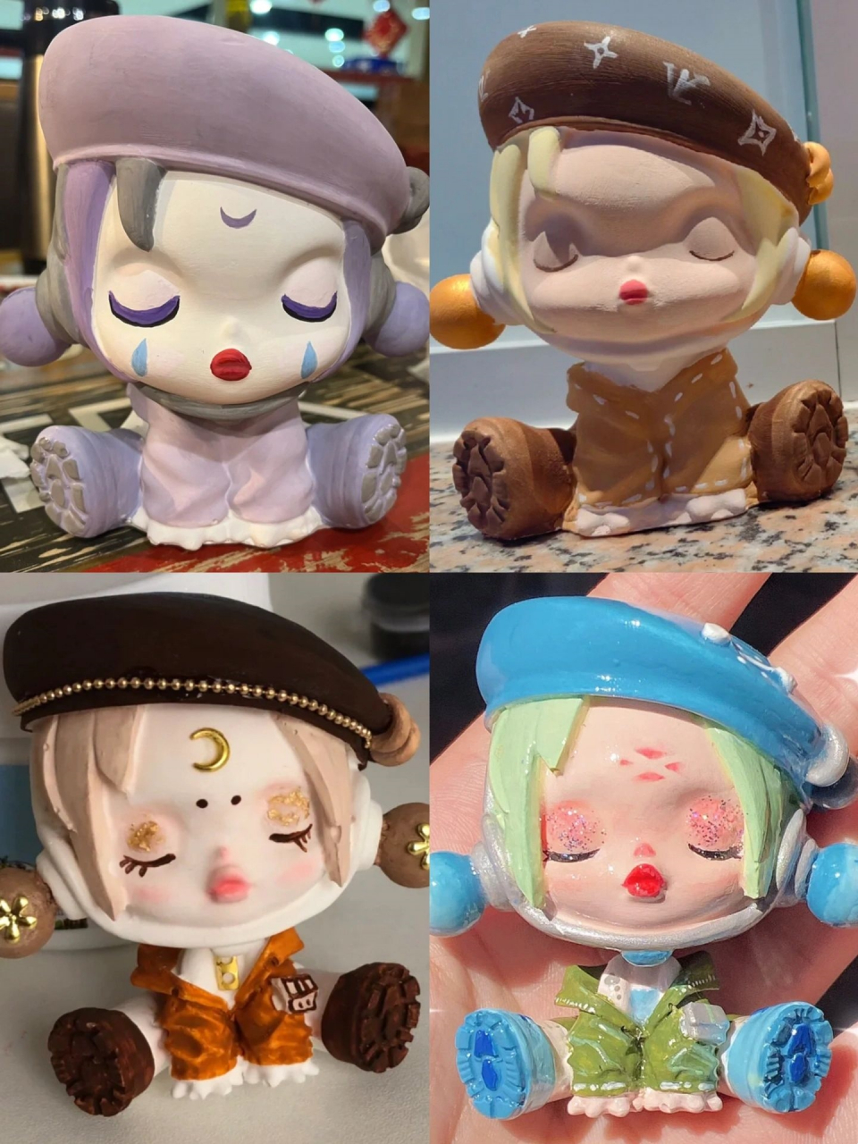 超火的泡泡玛特石膏娃娃配色  泡泡玛特石膏娃娃配色合集 看看有没有