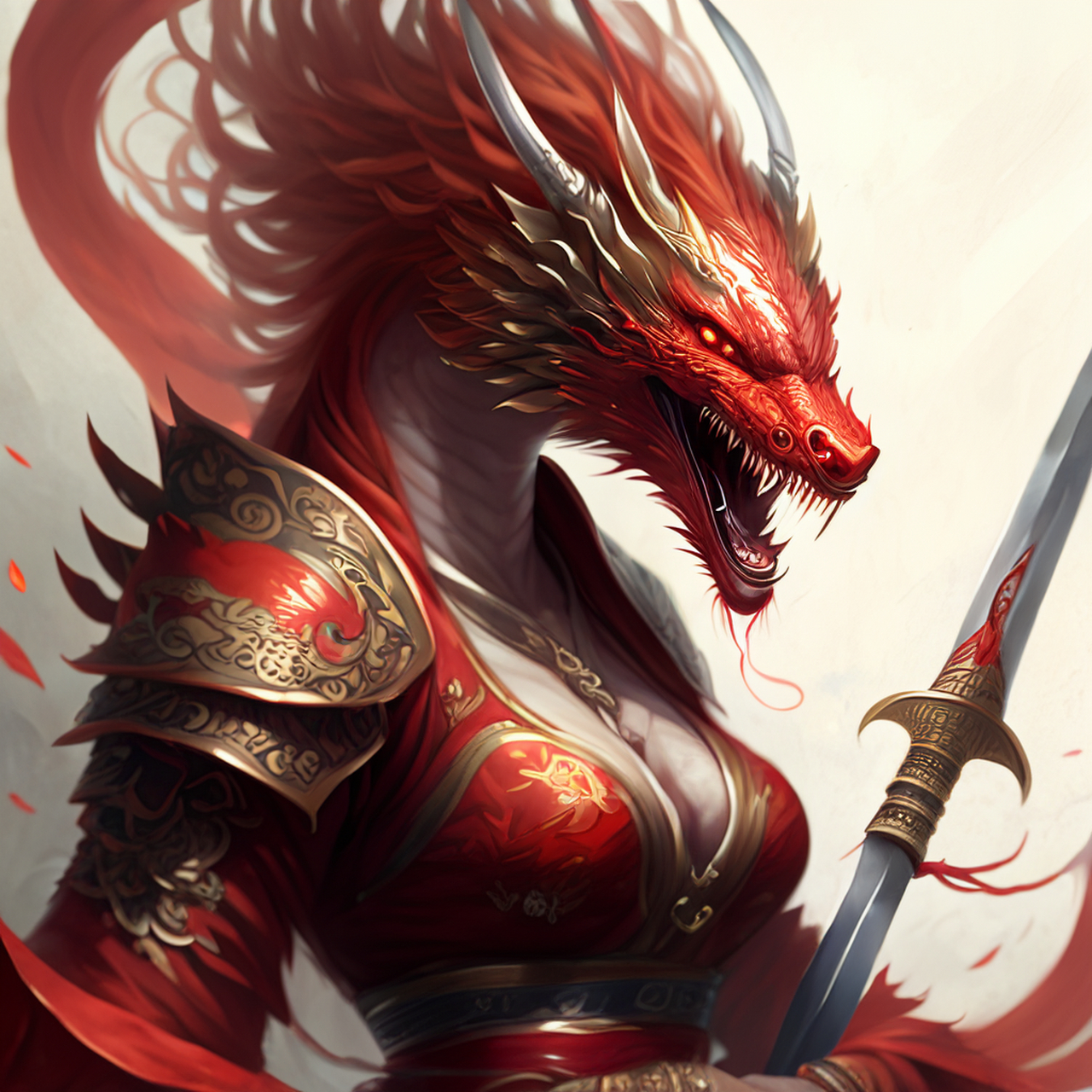 红丝萦脍晓刀鸣,双龙笑断梦中惊.生机,明丽,写实#百度ai绘图黑科技