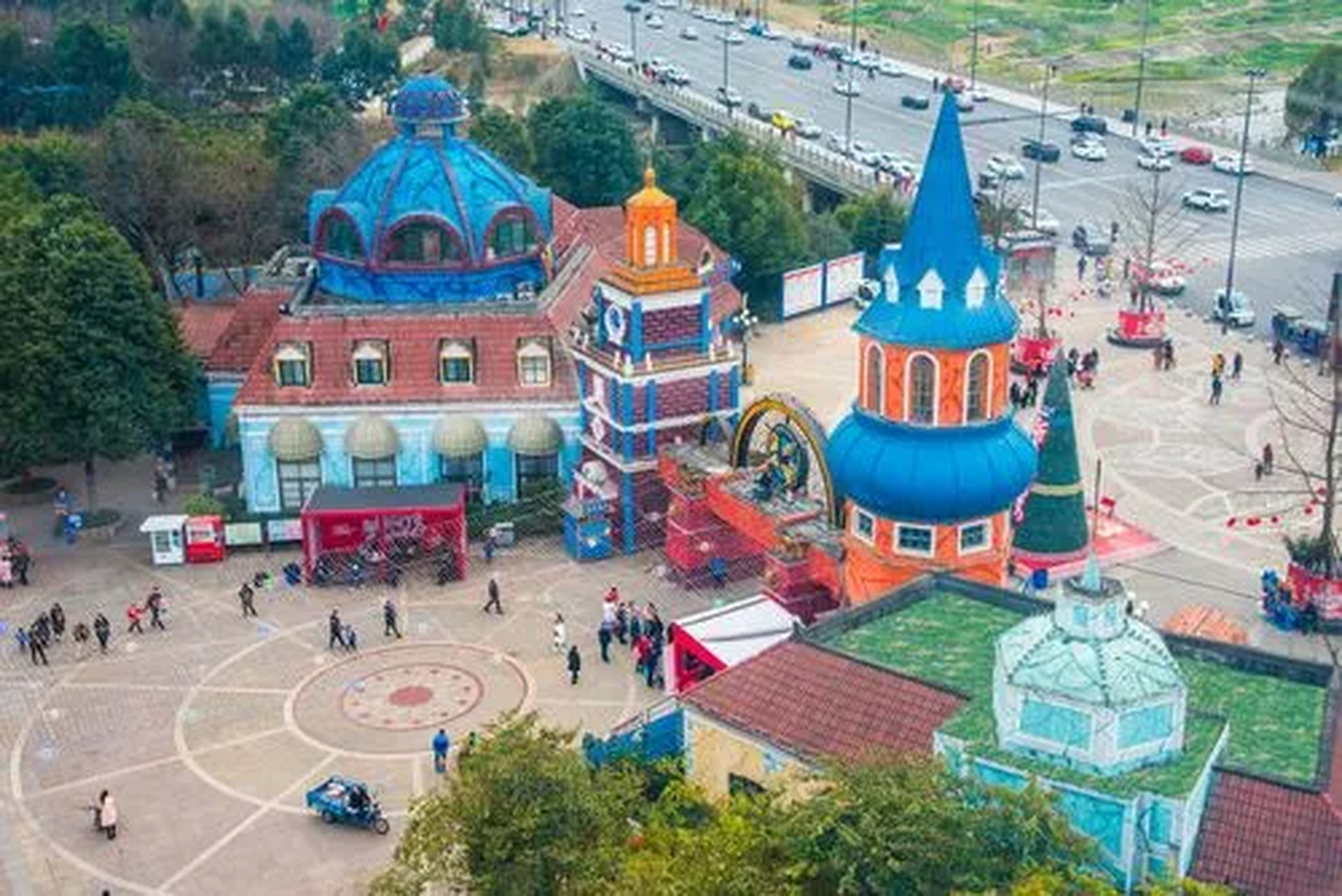 雙流南湖公園夢幻島:它是由府河,江安河自然交匯圍合而成的天然半島.