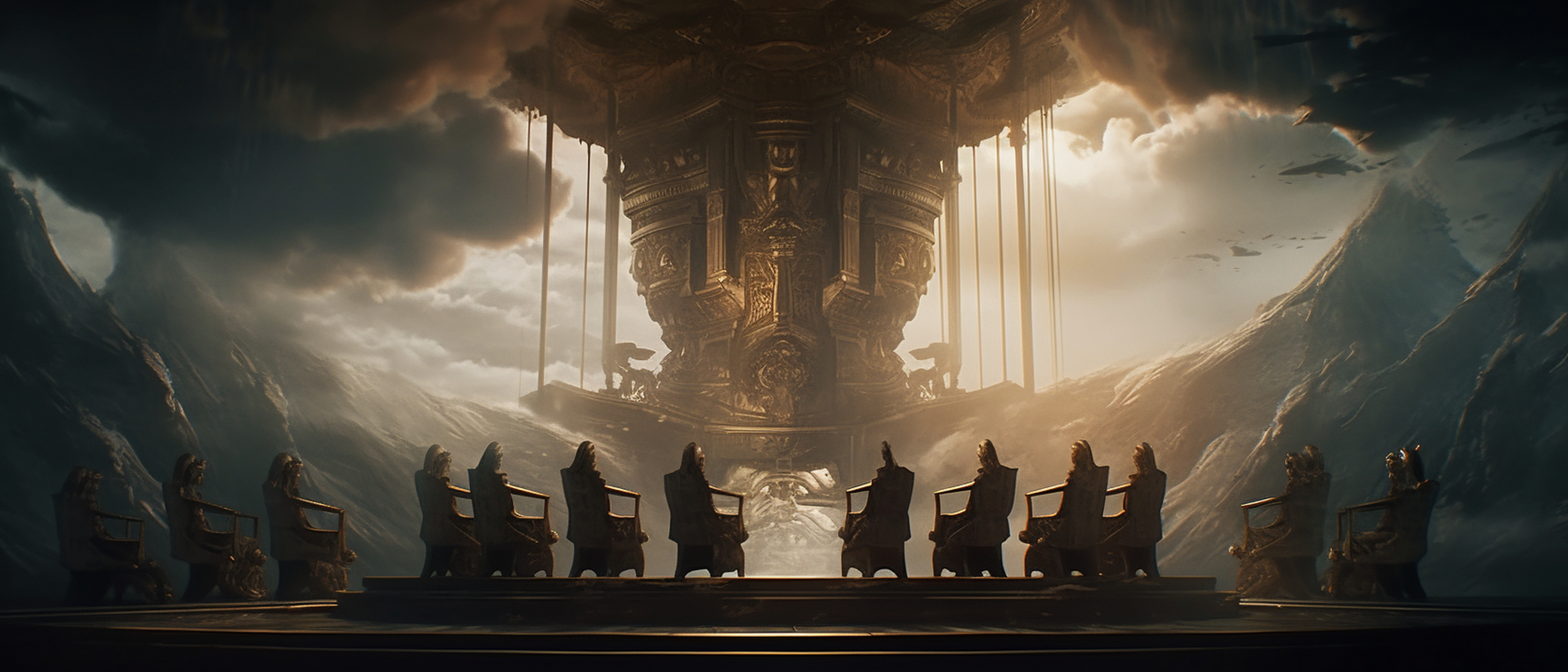 ai插画·诡秘之主|塔罗会 #诡秘之主# #ai绘画# #aigc创作