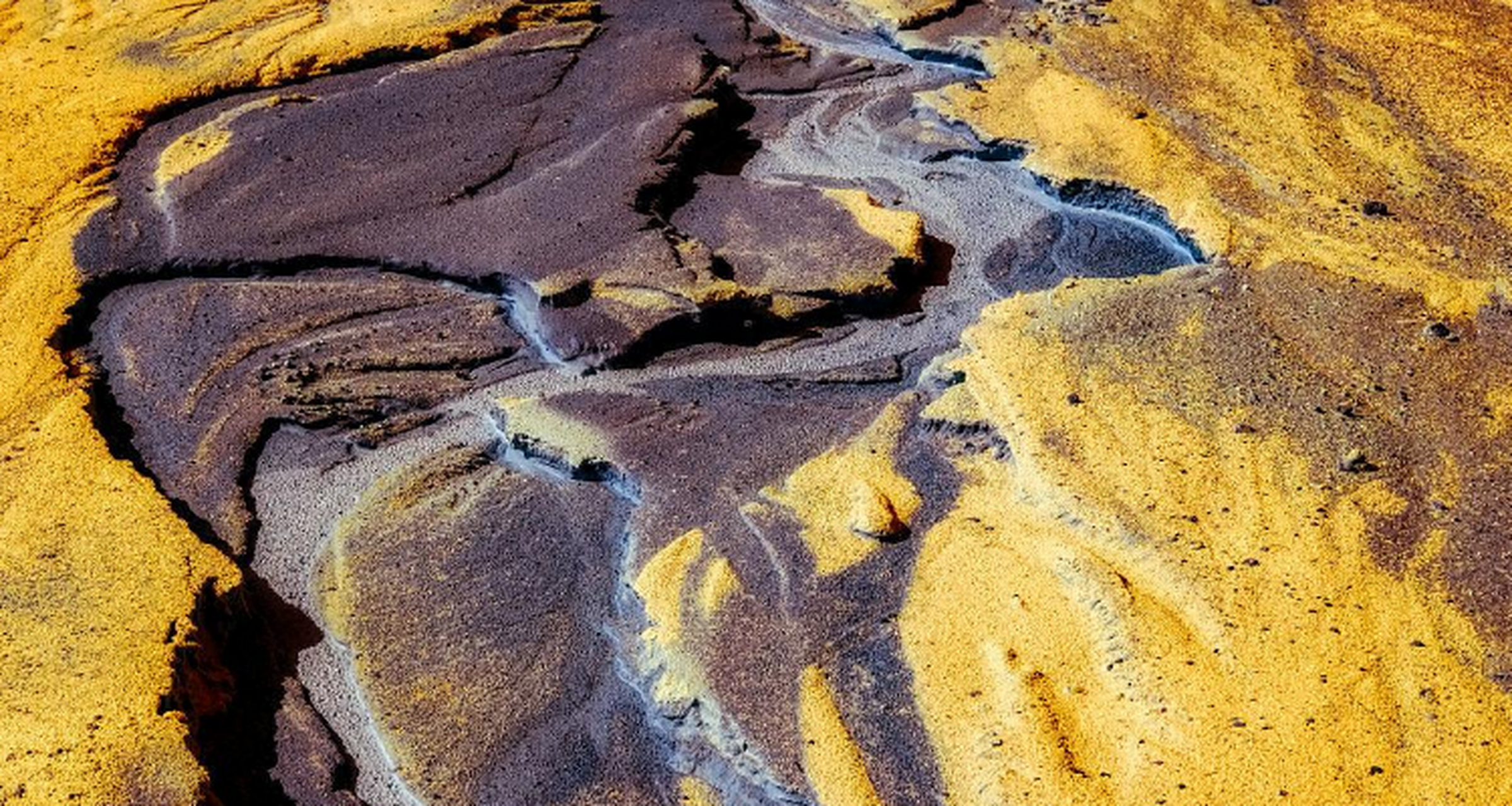 世界最神奇自然奇观 彩色沙丘——美国拉森火山国家公园 彩色沙丘