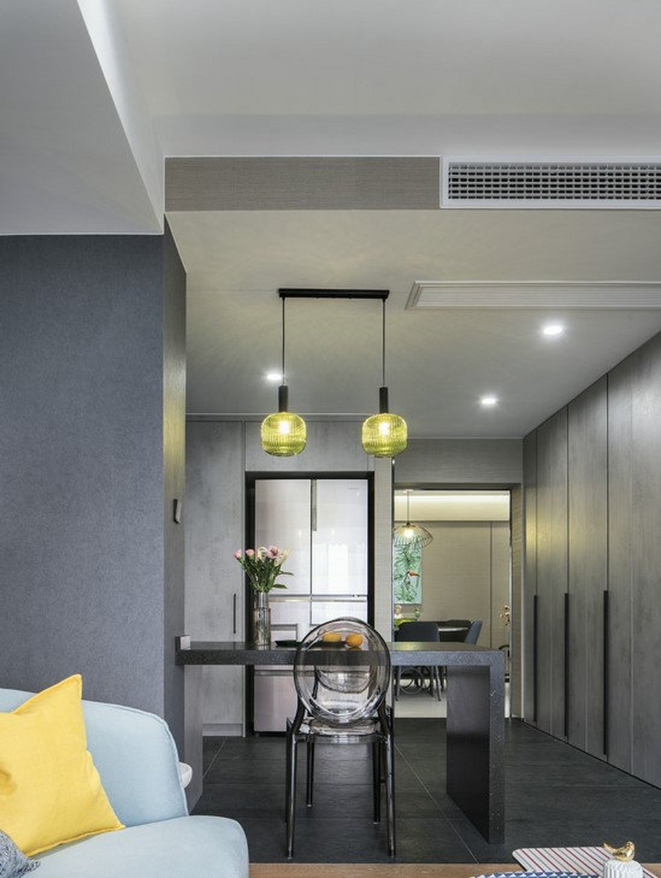 133平米北欧简约风格装修效果图分享,灰白色调   #省心装修哪里找##我