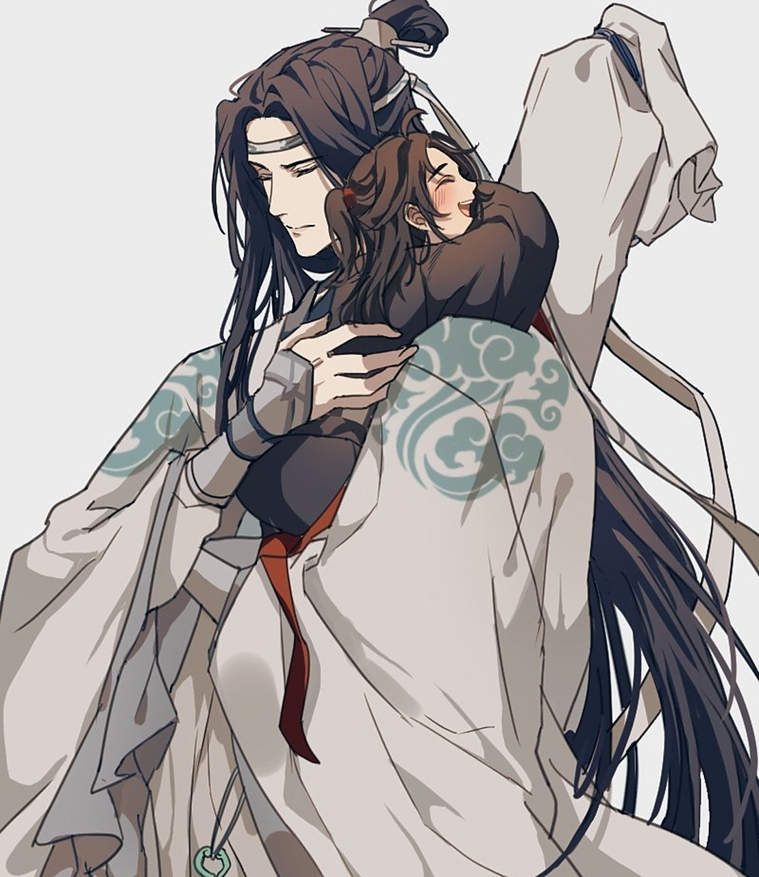 魔道祖师# 奶叽奶羡年龄差好可,互宠神马的太甜啦!
