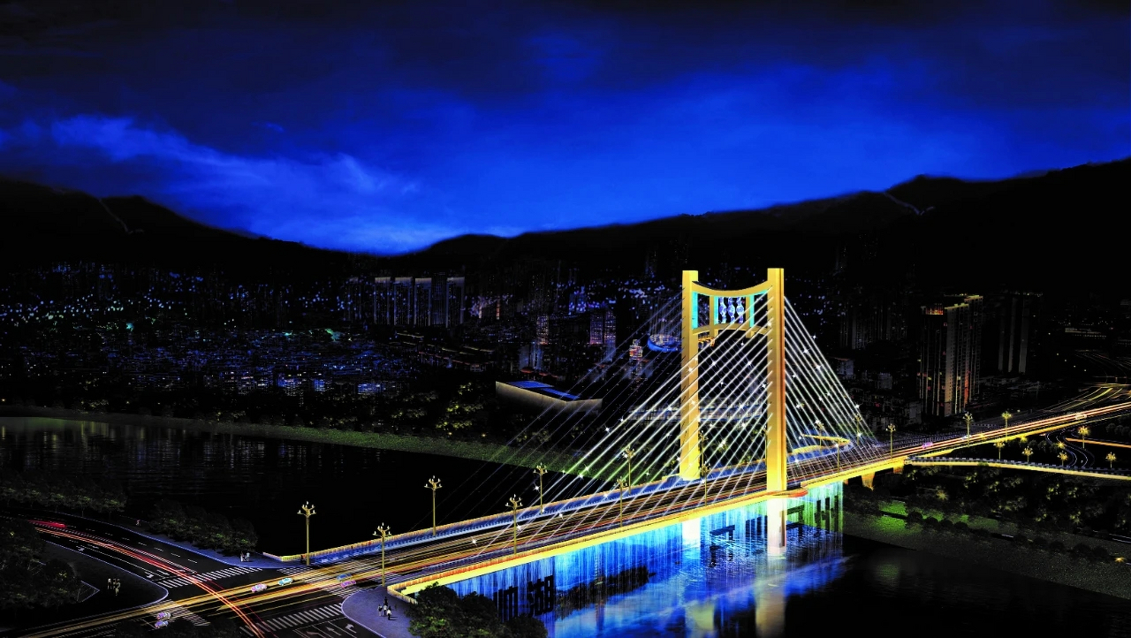 相信在以后的开州宣传物料(视频,图片)中,开州大桥一定是"常客".