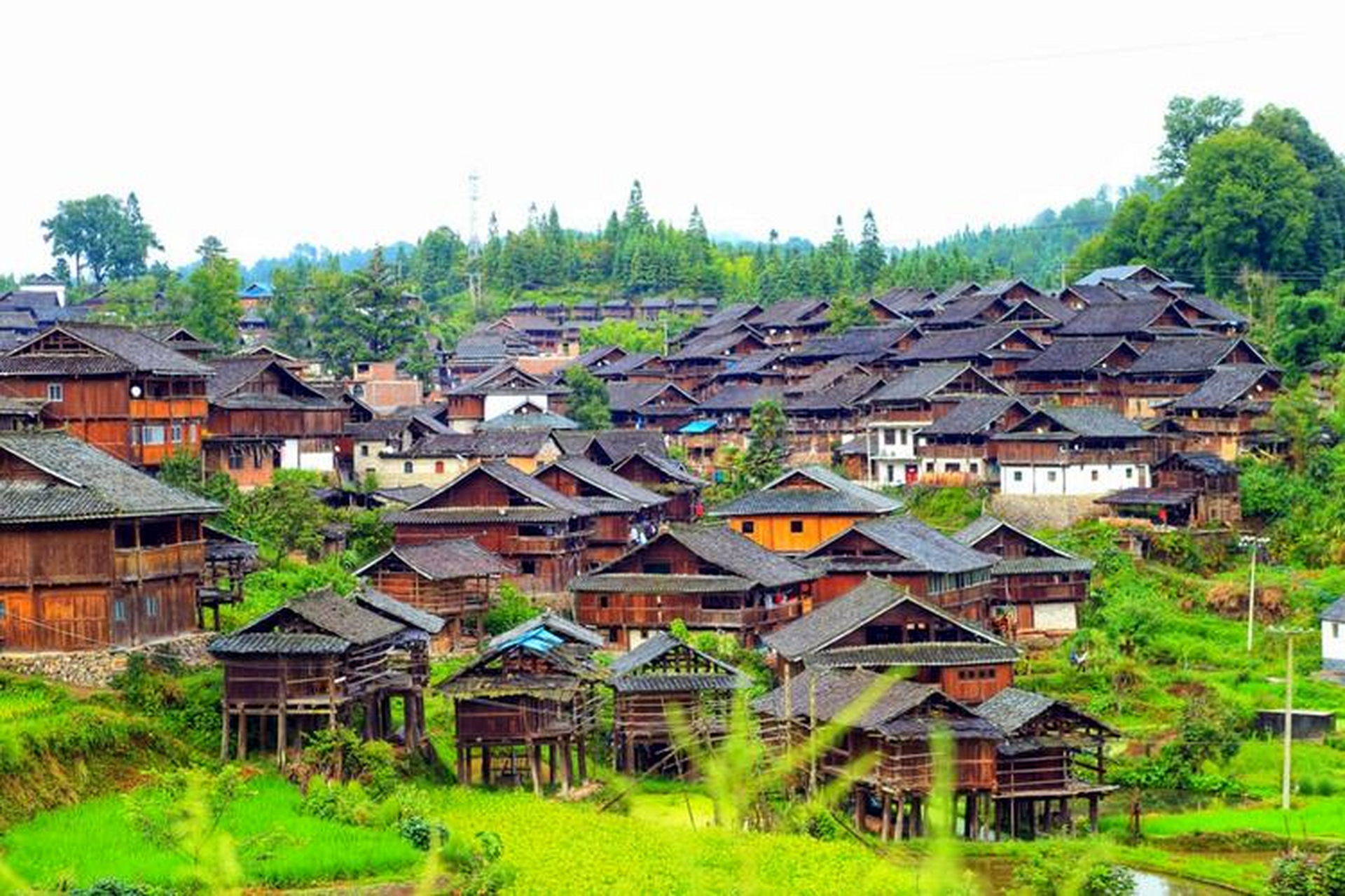 占里侗寨,绝对是贵州深山里的一颗璀璨明珠!