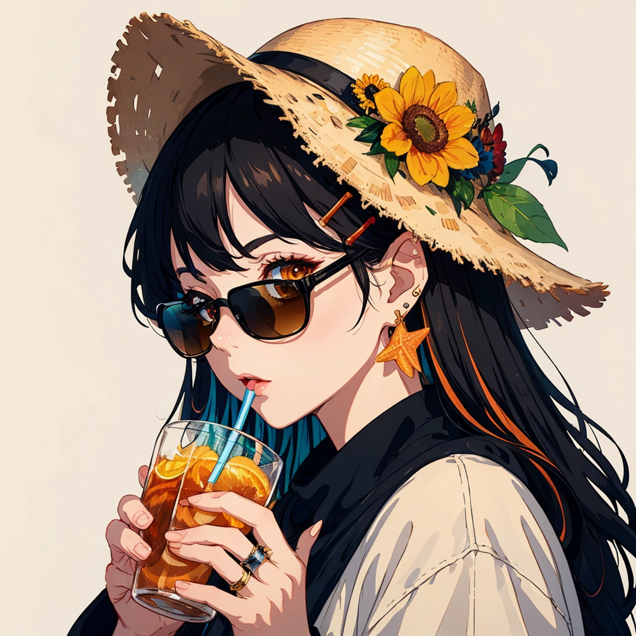 阳光女孩与午后时光 #百度秋冬打卡挑战赛