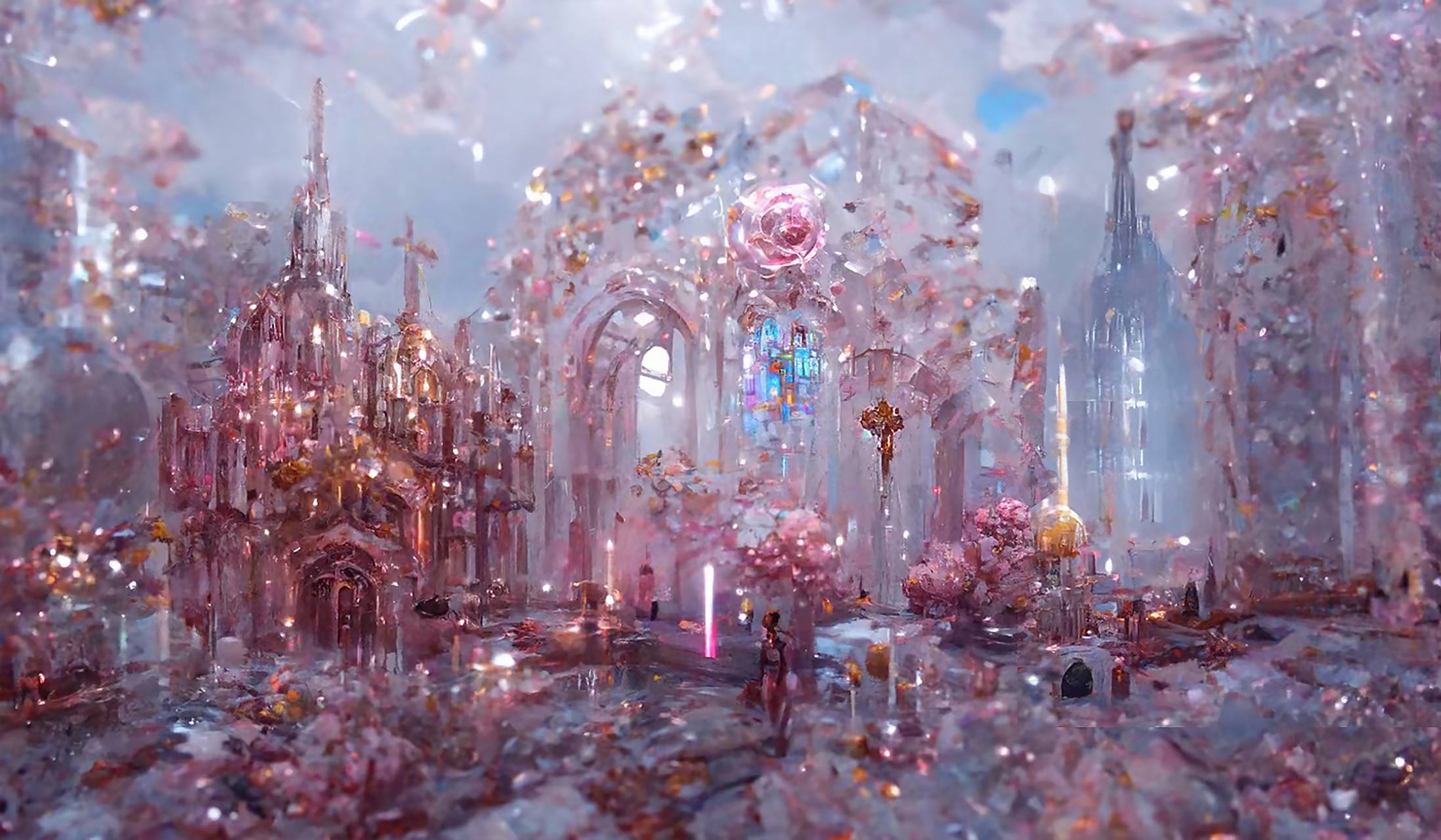 十八数藏打造系列藏品《琉璃宫》发布  绘画的创作性提供着本于现实而