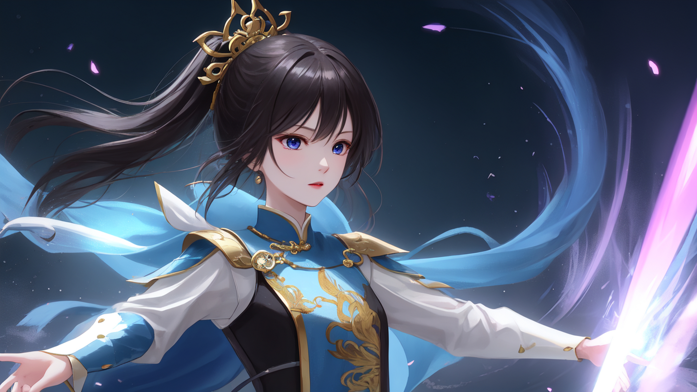 二次元的仙侠风格#二次元美图