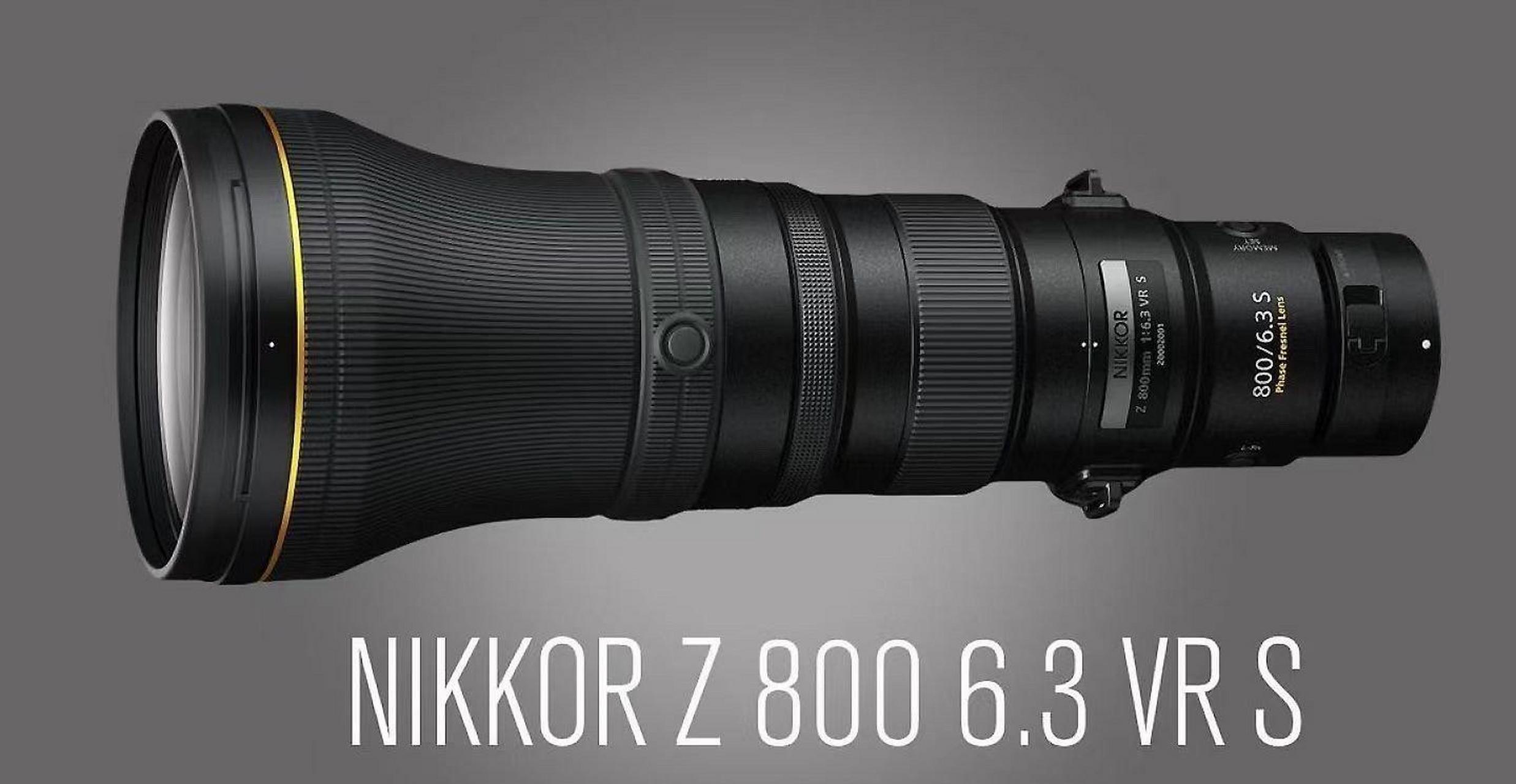 尼康最新的z 800mm f6.