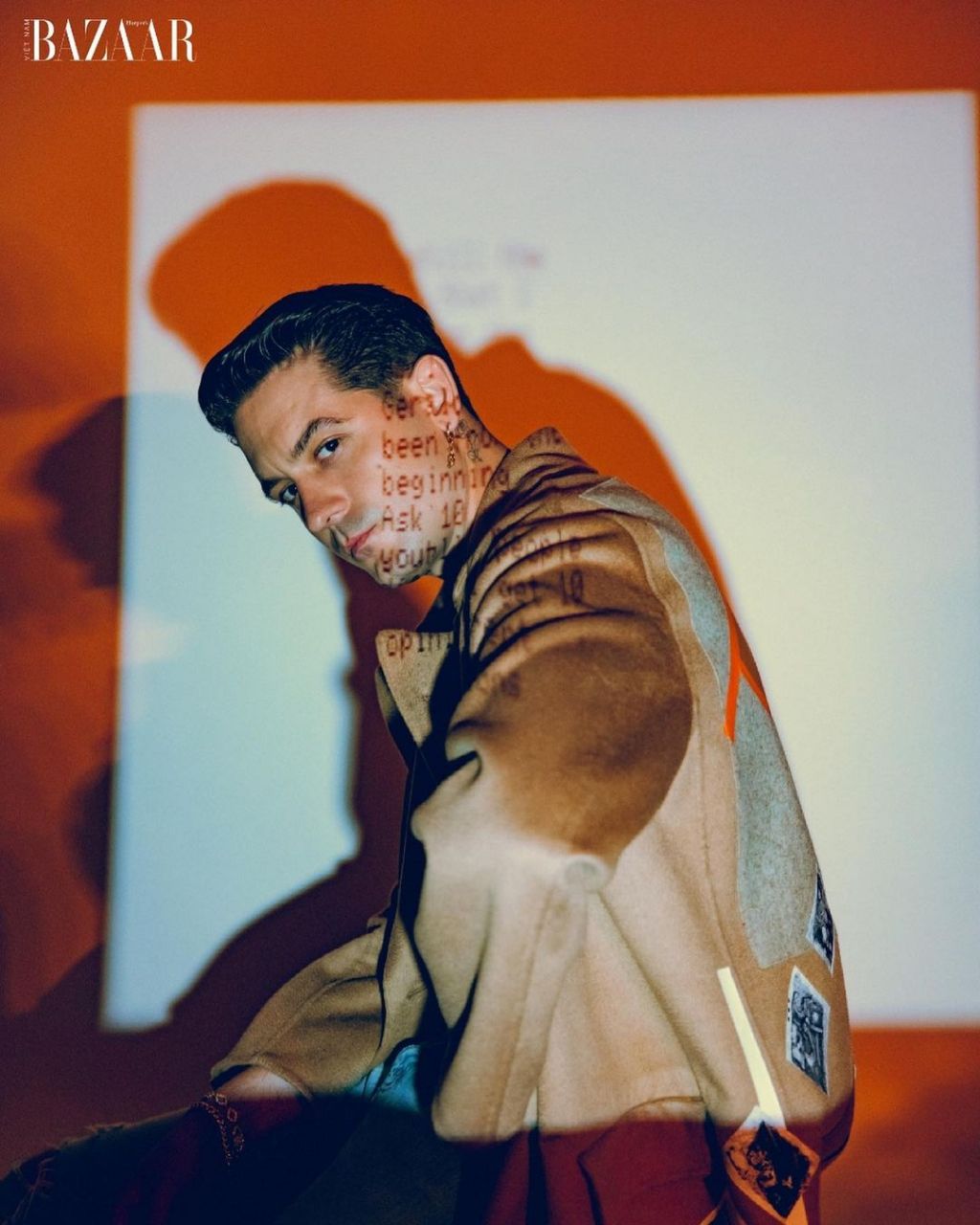 好帅啊! 嘻哈男歌手g-eazy 登上越南版《时尚芭莎》封面.