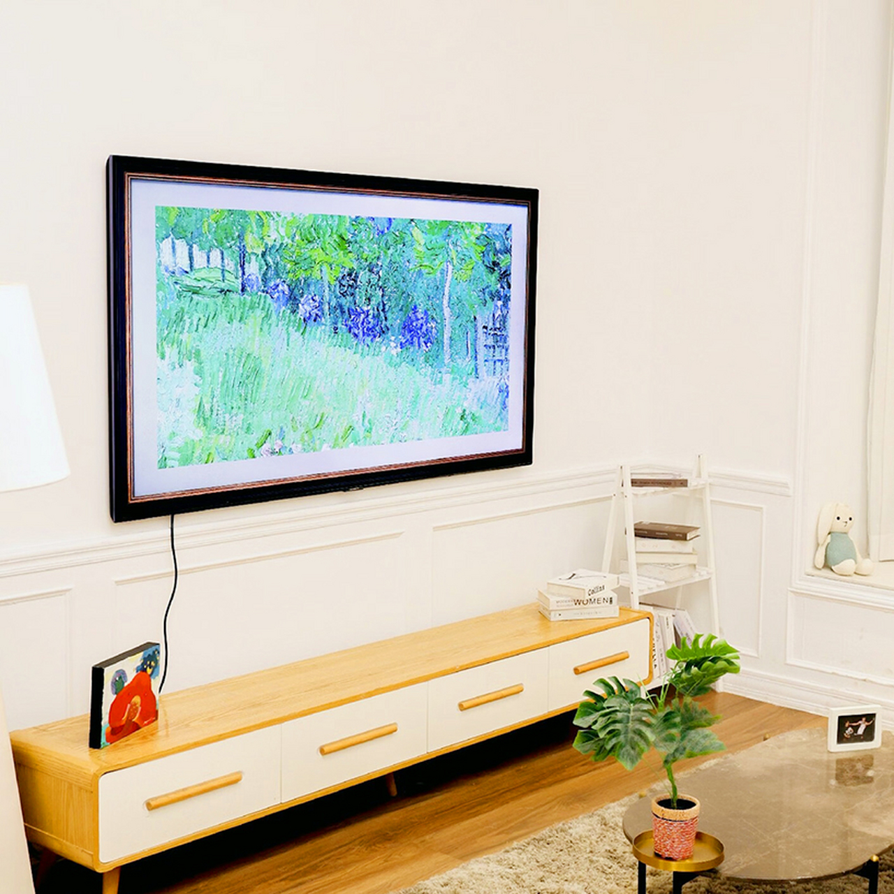 99我的75寸创维壁纸电视a7d,家庭娱乐生活的必备艺术品!