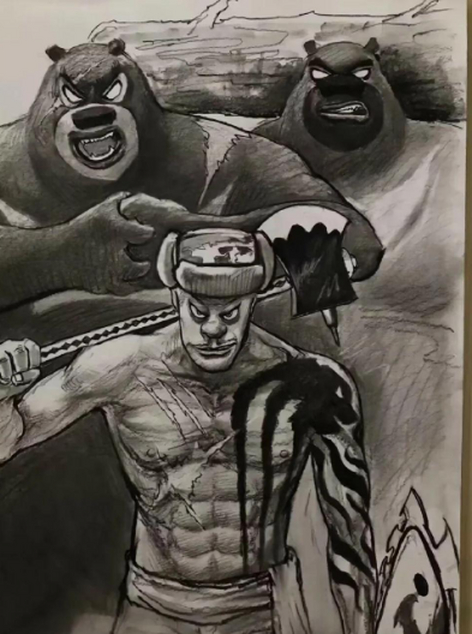 神出没之血战狗熊岭[滑稽]