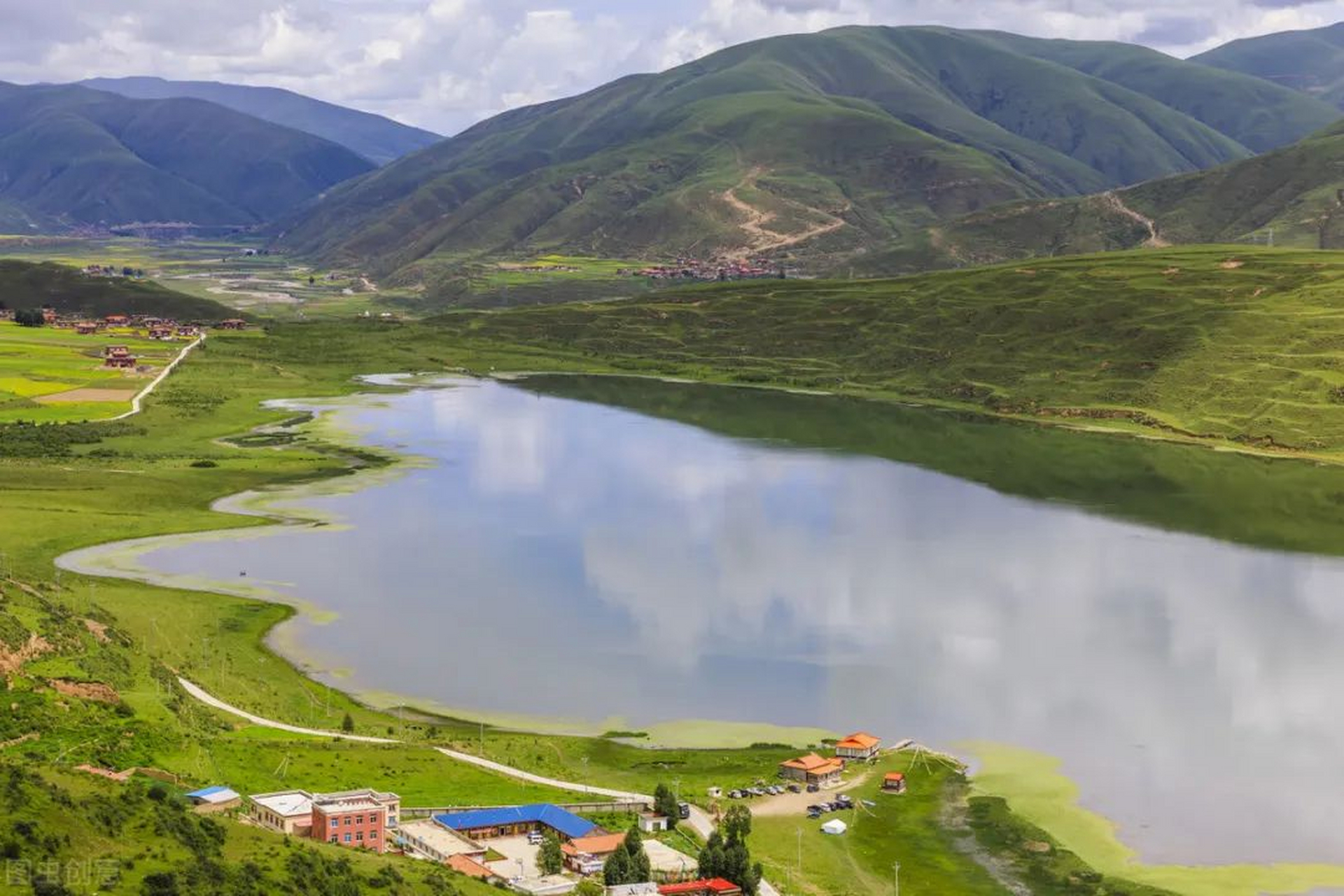 95炉霍县卡萨湖,四川深处的一颗明珠!