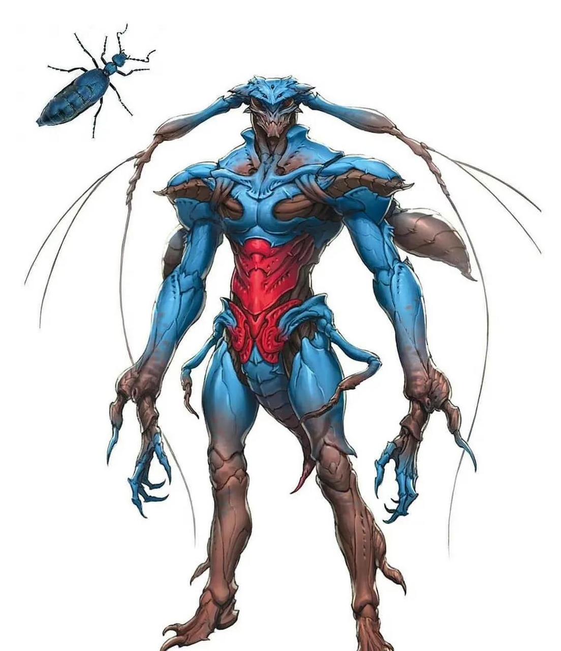 gif创作人# 昆虫拟人,战斗力爆表!