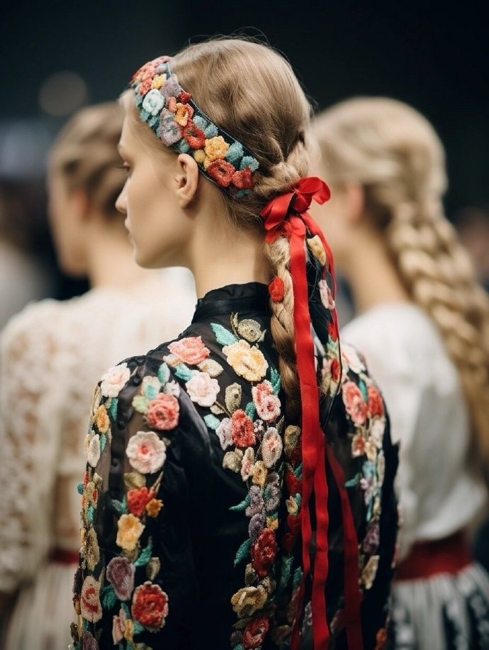 捷克传统服饰 #绘画# #绘画参考# #绘画素材# #服装设计# #百家帮扶