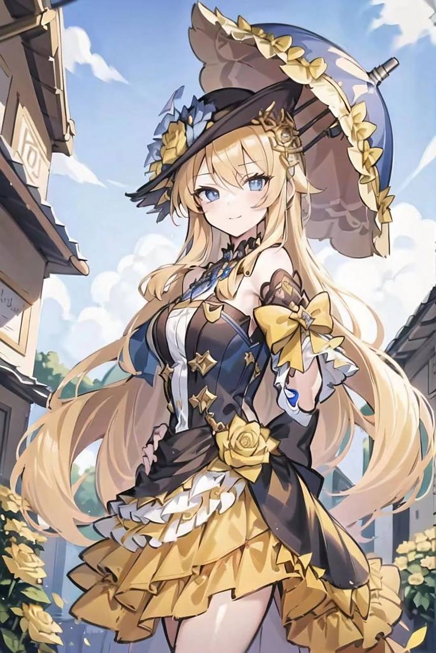 原神新角色——娜维娅 pv截图 ai作画