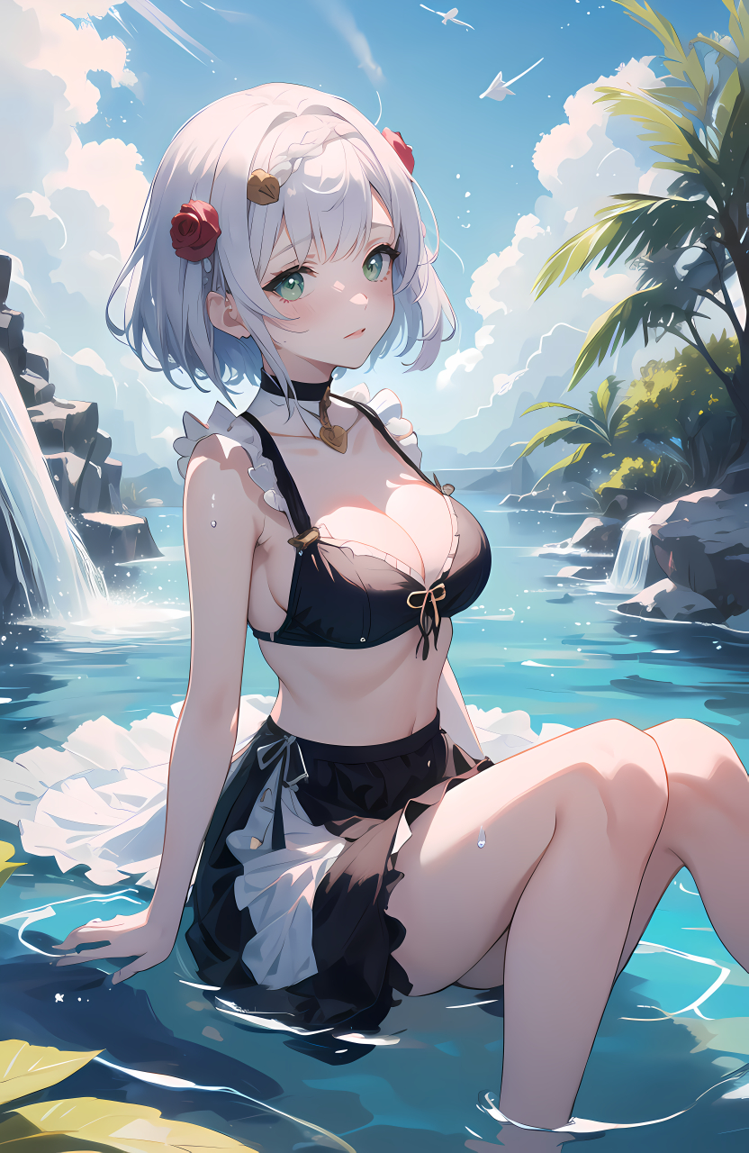 诺艾尔深藏不露啊 #乐享周末分享吧# #原神诺艾尔女仆# #二次元美图