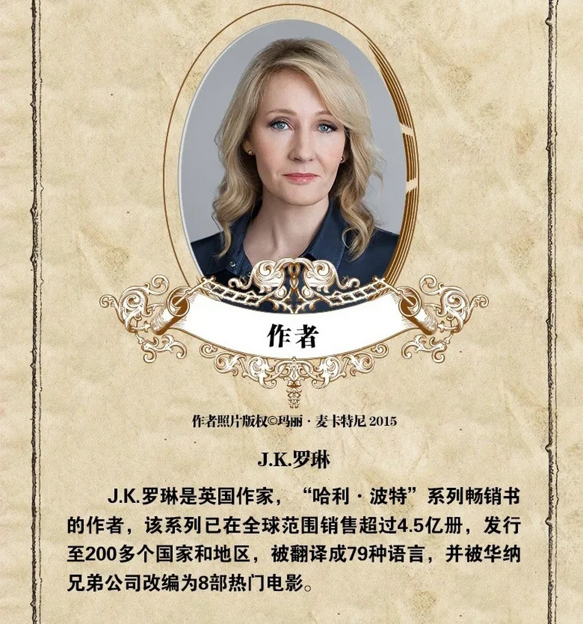 罗琳一个人带着女儿在咖啡馆里创作小说,一天她看到一个戴黑眶眼镜的