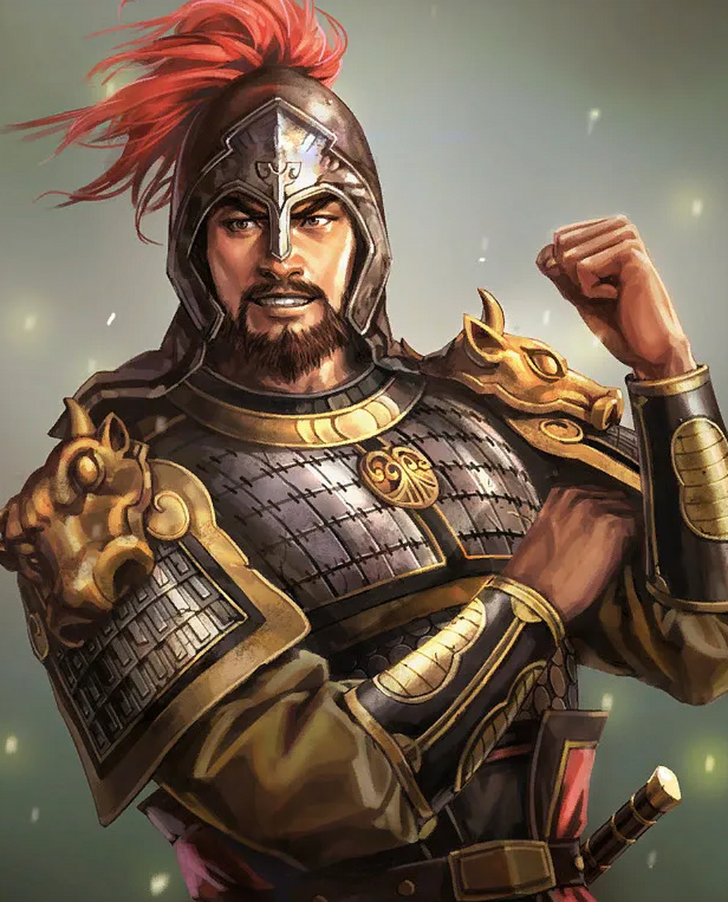 河北名将,四庭柱之一的文丑,早年先在十合内击败公孙瓒,后与赵云大战