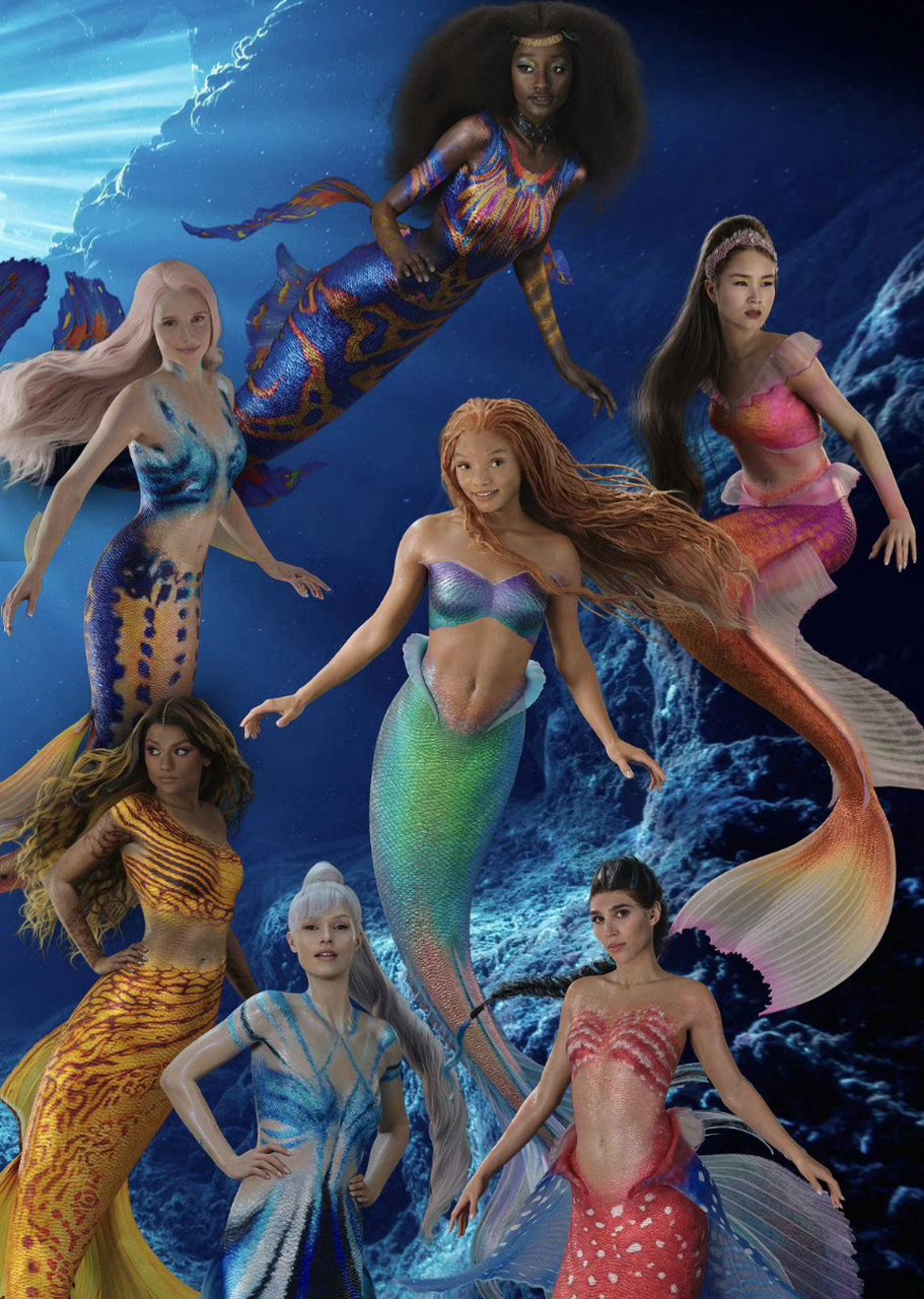 近日,真人版电影《小美人鱼》释出全新剧照