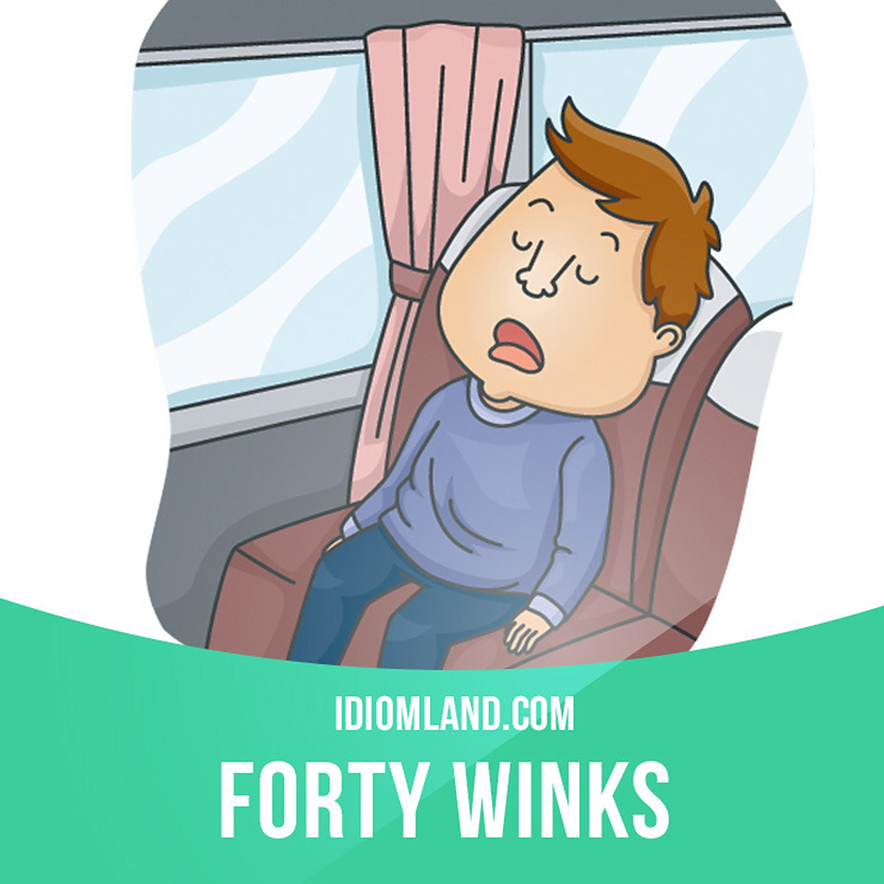 forty是"四十",wink是"眨眼",那forty winks字面意思就是"眨四十次眼