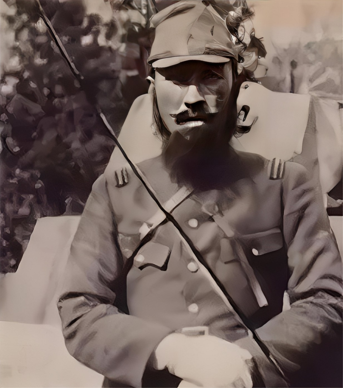 1939年,在南昌战役中杀死8名中国士兵的日本将军饭野贤珠想继续寻找